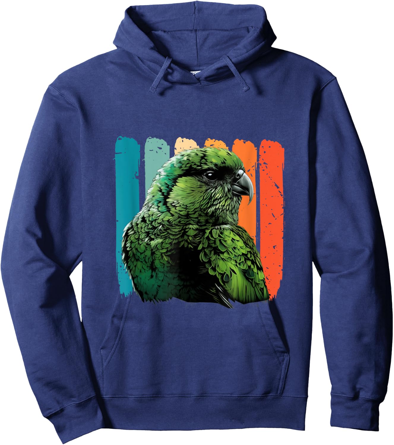 Retro New Zealand Kakapo Bird Kakapo Parrot Kakapo Hoodie - Hoodie | Navy