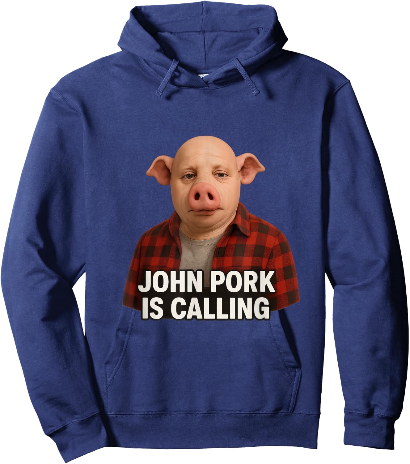 John Pork Is Calling Hoodie - Hoodie | Navy