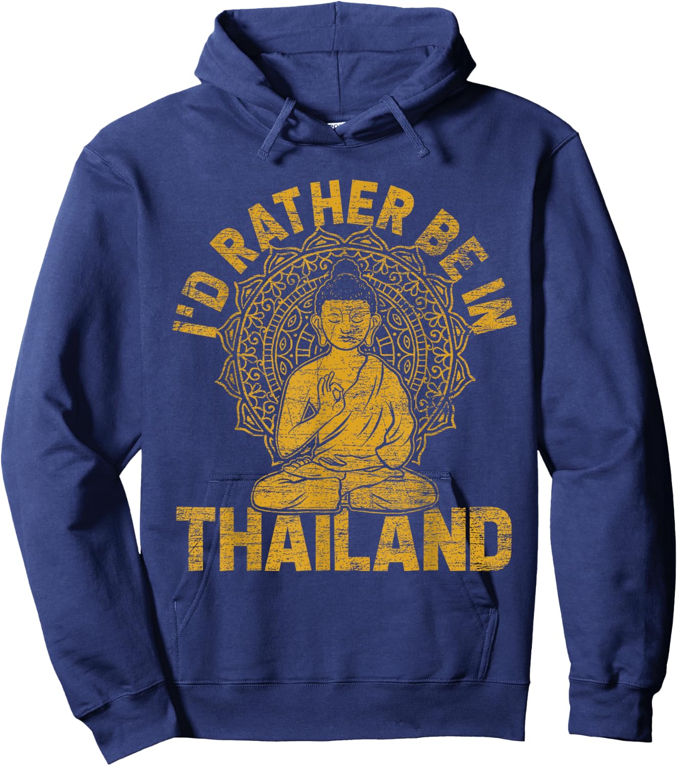 Phuket Chiang Mai Koh Samui - I'd Rather Be In Thailand Hoodie - Hoodie | Navy