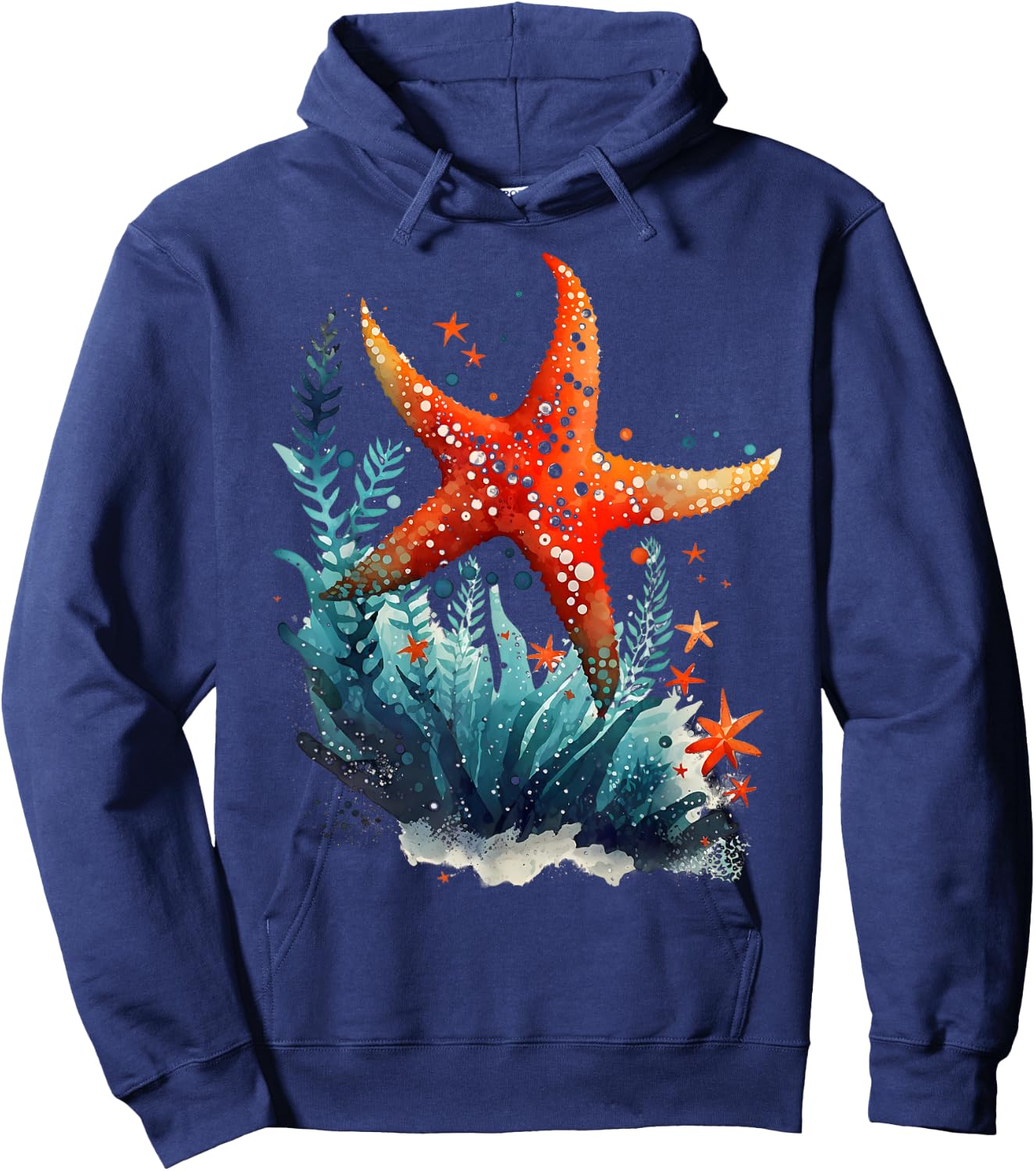 Starfish Costume Adult Women Kids Starfish T Shirt Hoodie - Hoodie | Navy