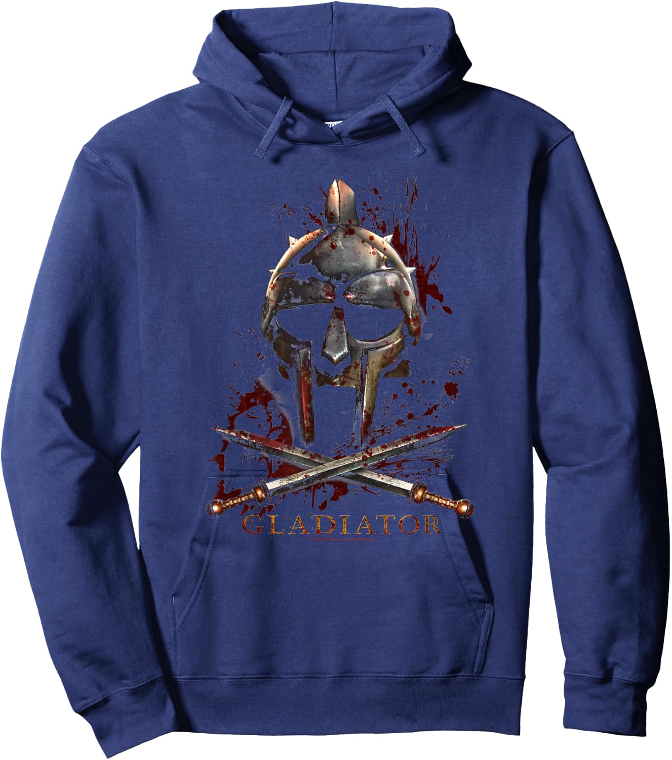 Gladiator Helmet Hoodie - Hoodie | Navy