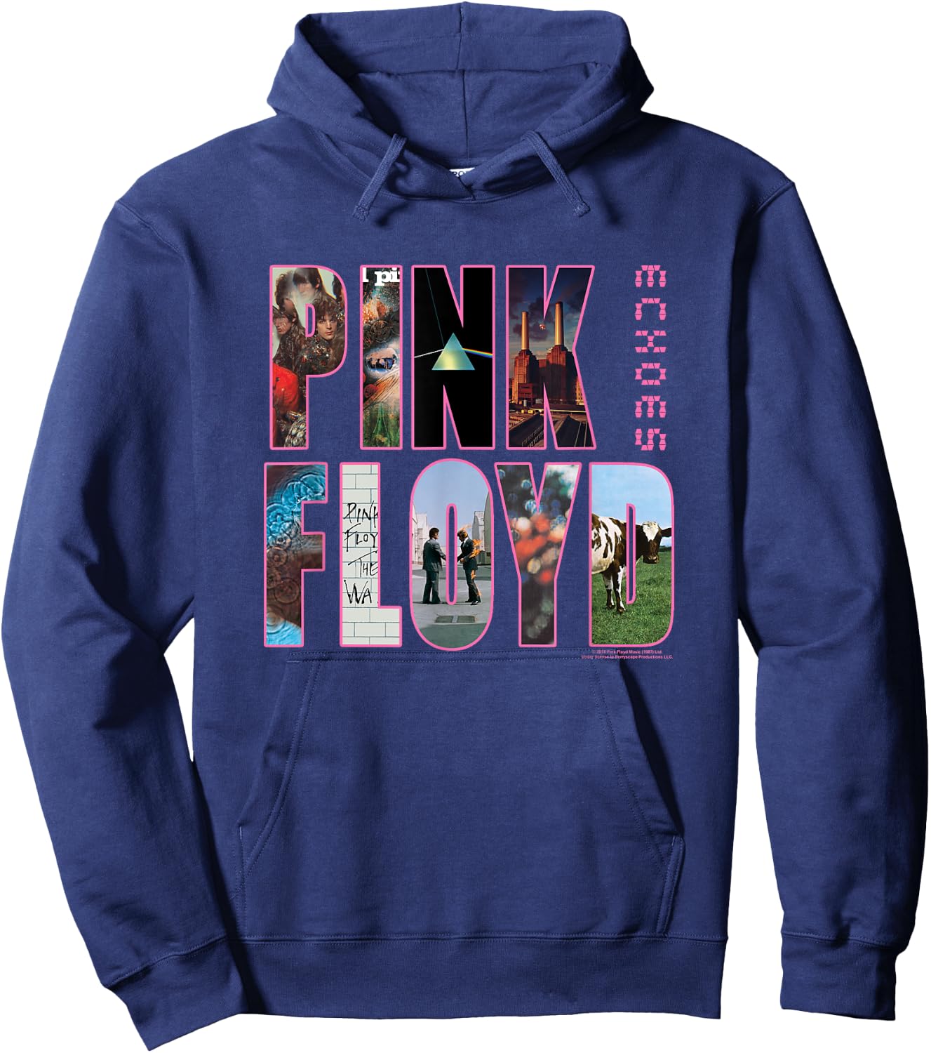 PINK FLOYD COVER , grey, S Hoodie - Hoodie | Navy