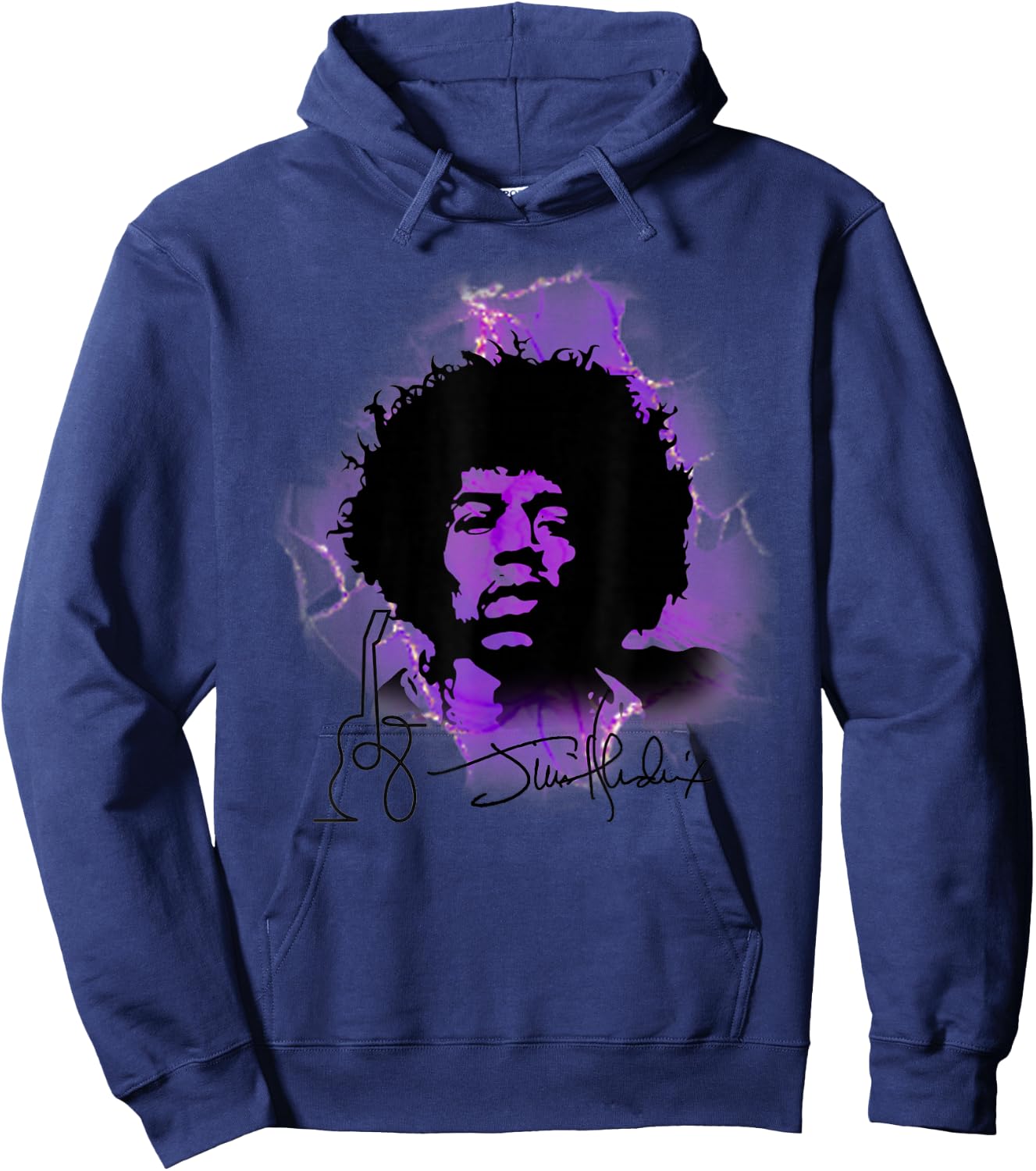Jimi Hendrix_001 Hoodie - Hoodie | Navy