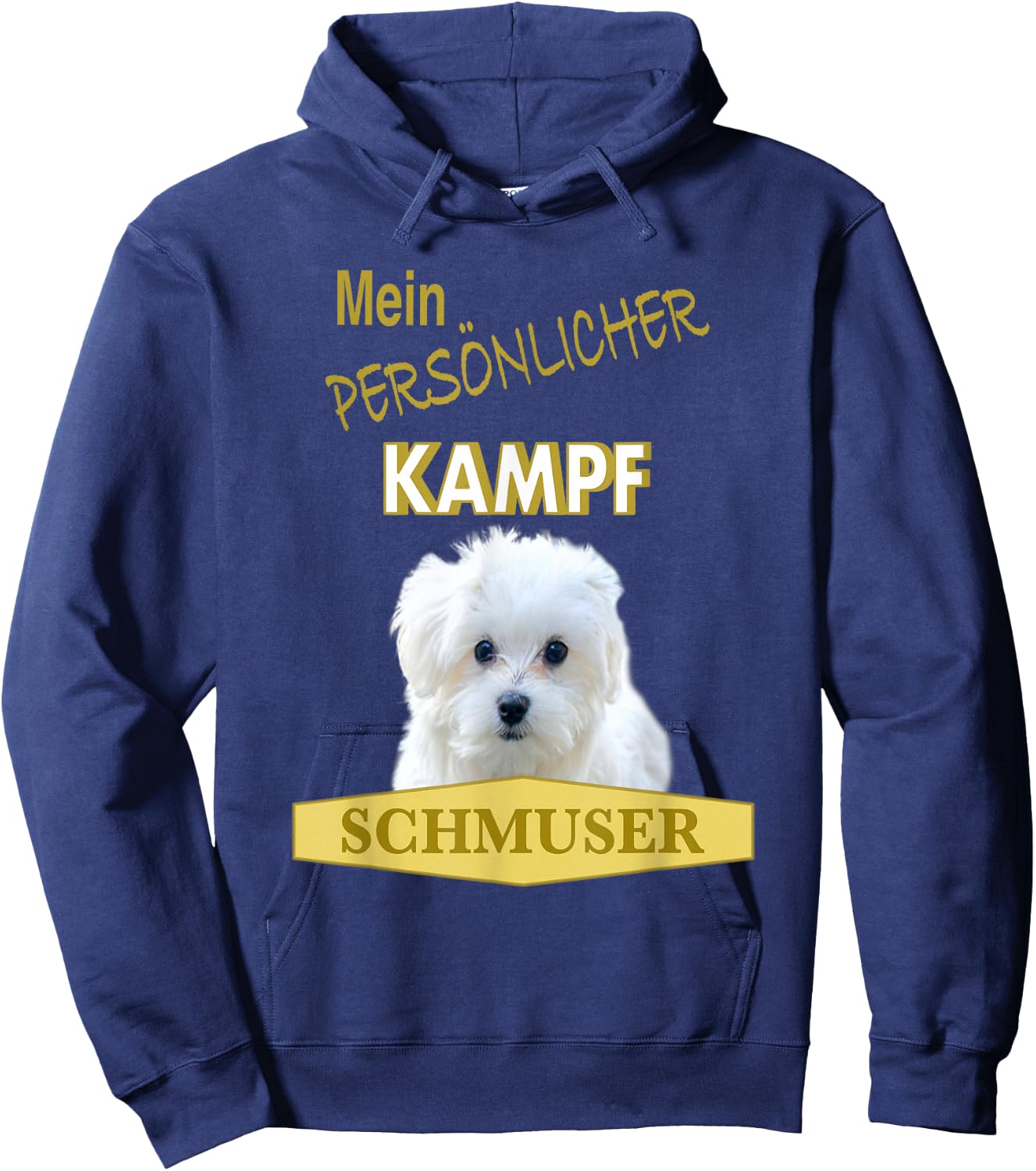 Malteser- – Malteser-Hund – Malteser Hoodie - Hoodie | Navy