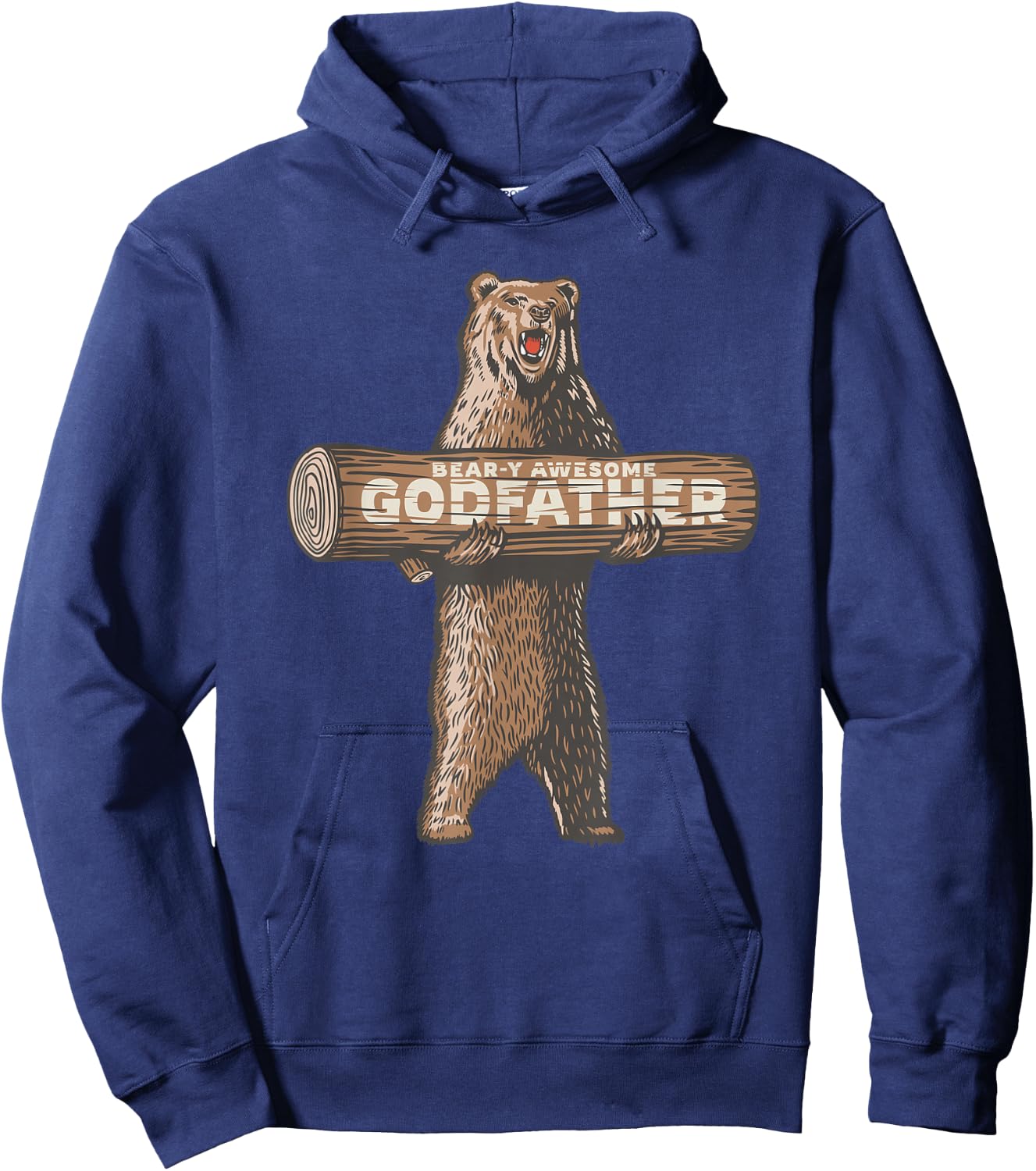 Awesome Godfather Funny Saying Hoodie - Hoodie | Navy