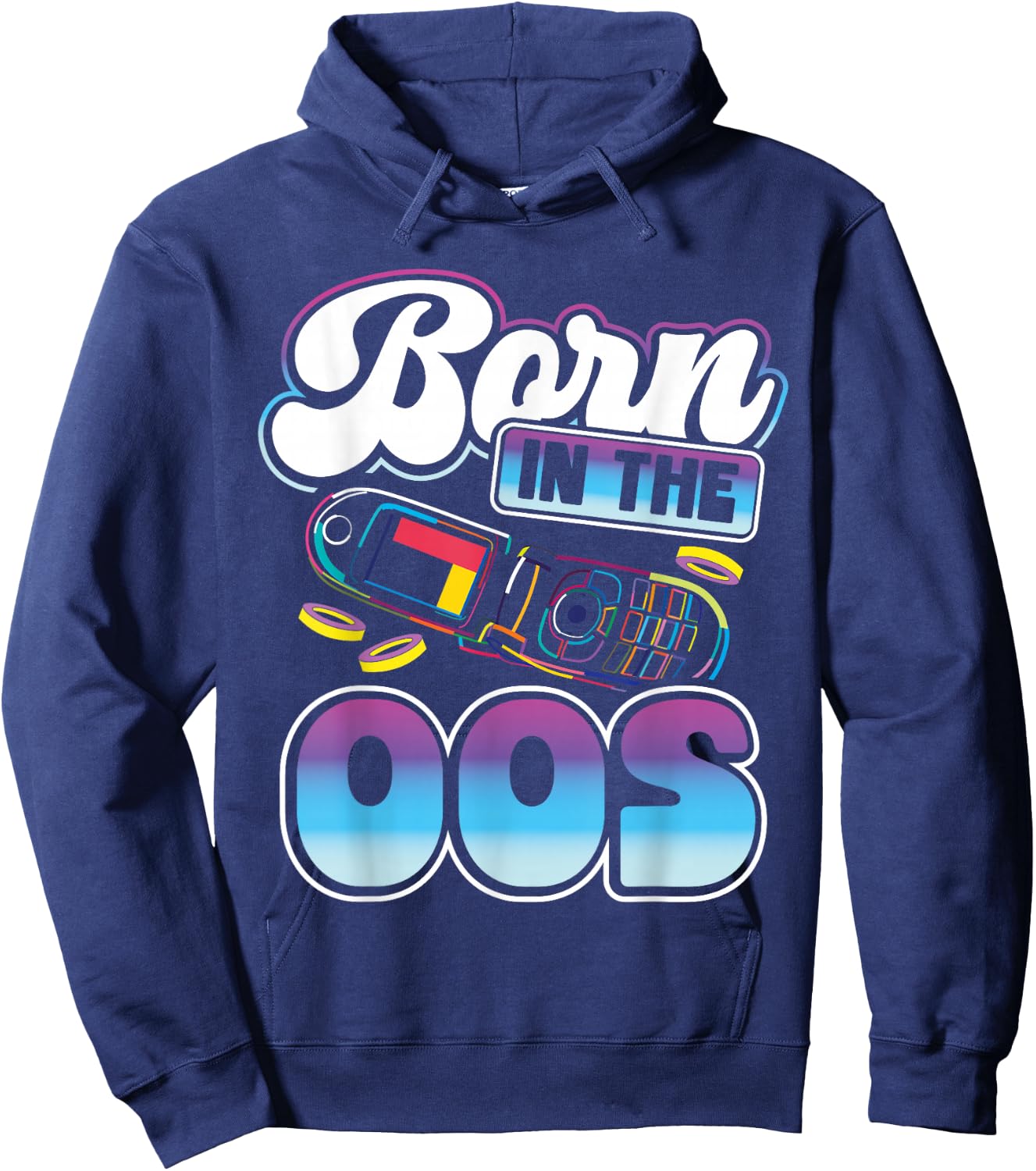 Born In The 00s | 2000 Hoodie - Hoodie | Navy