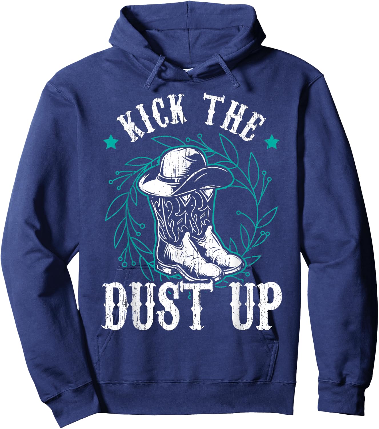 Kick The Dust Up Hoodie - Hoodie | Navy