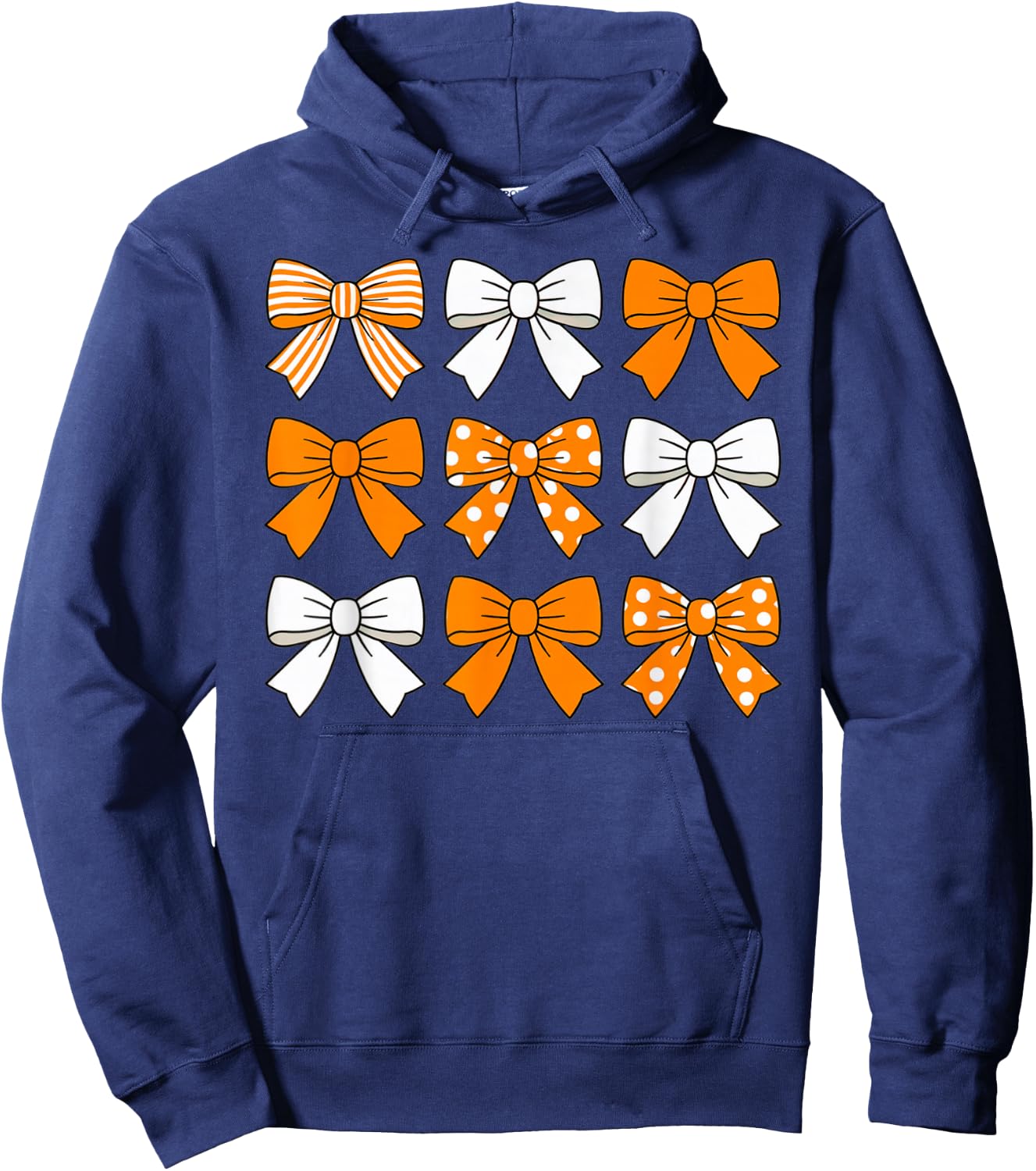 Cute Tennessee Coquette Vibes State Pride Women Girls Tween Hoodie - Hoodie | Navy