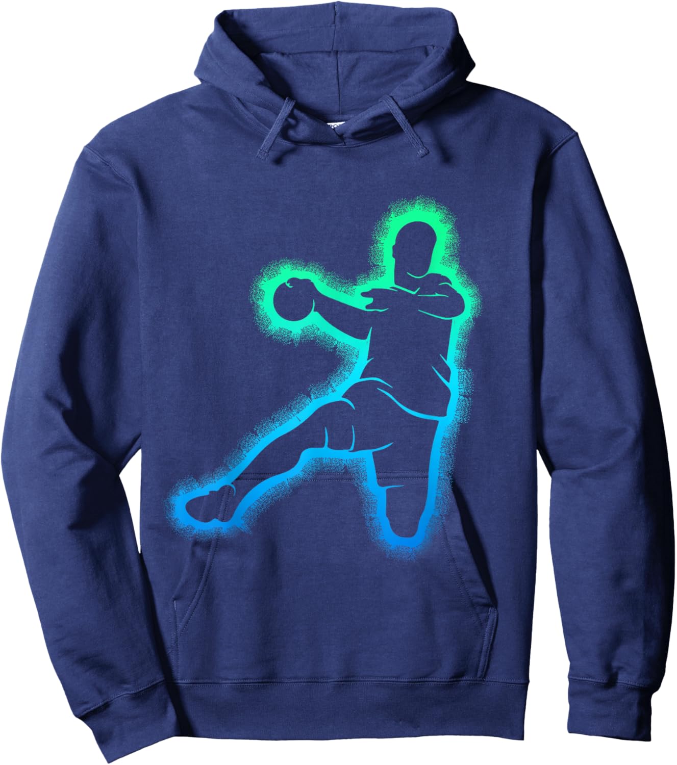 Handball Handballer Boys Children's , black Hoodie - Hoodie | Navy