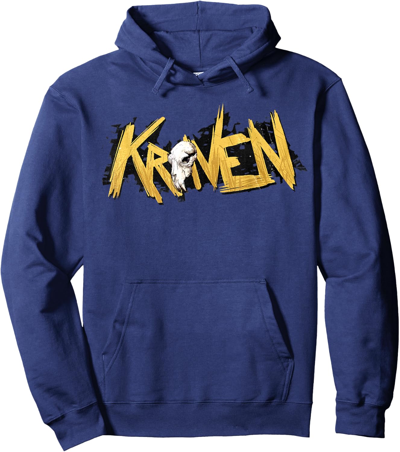 Marvel Spider-Man 2 PlayStation Game Kraven the Hunter Logo Hoodie - Hoodie | Navy