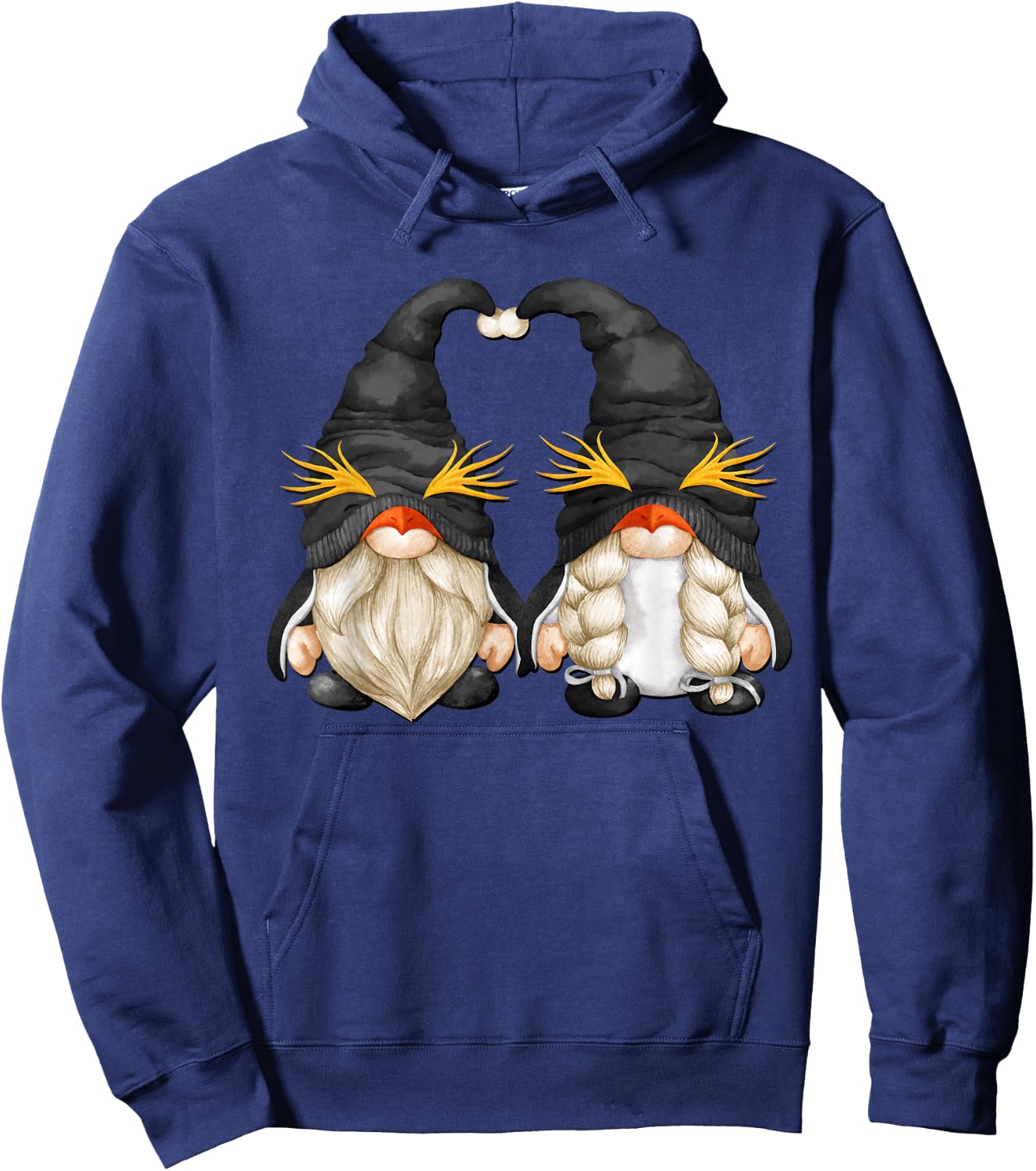 Penguin Gnome Costume And Men Funny Penguin Lover Hoodie - Hoodie | Navy