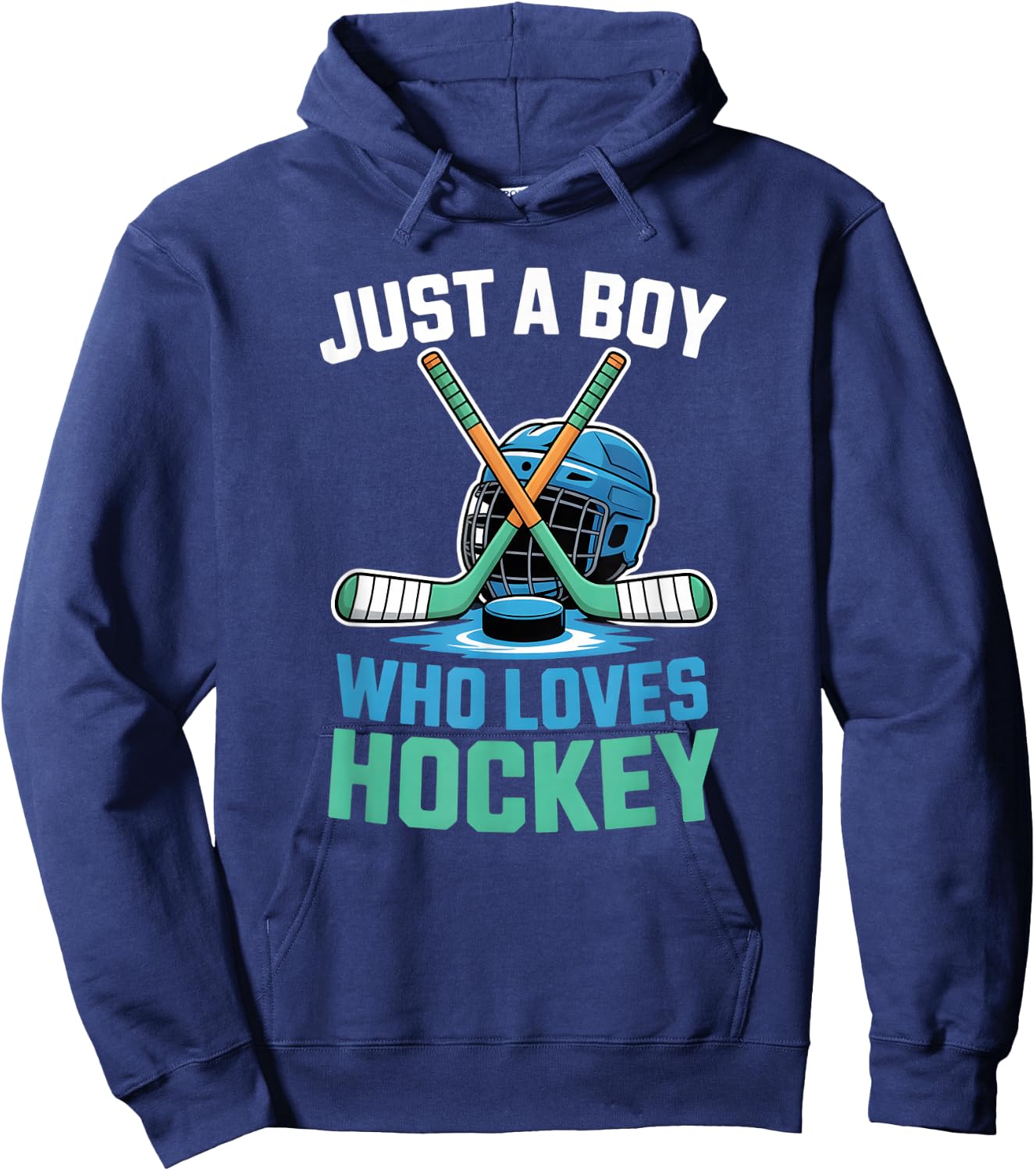 Boys Hockey Hoodie - Hoodie | Navy