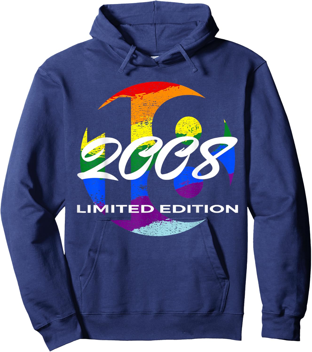 18. Geburtstag Mädchen Junge 18 Jahre 2008 Lustig Geschenk Hoodie - Hoodie | Navy