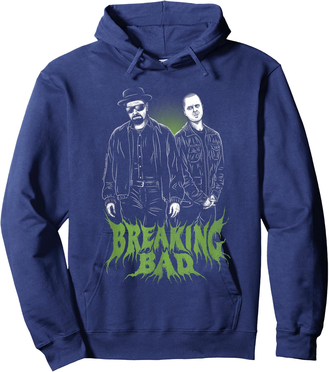 Breaking Bad Walter & Jesse Verzogen , black Hoodie - Hoodie | Navy