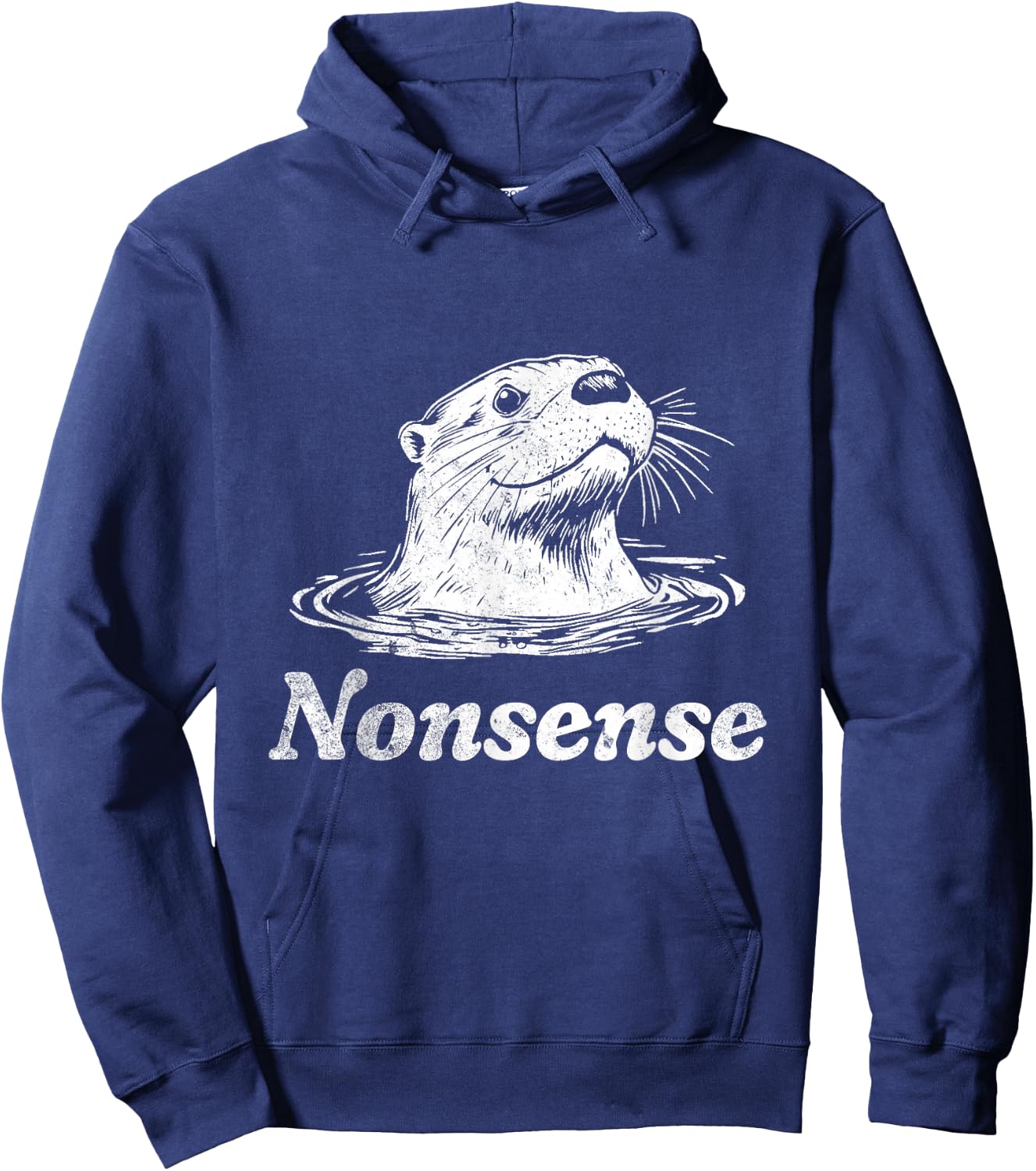 Otter Nonsense Hoodie - Hoodie | Navy
