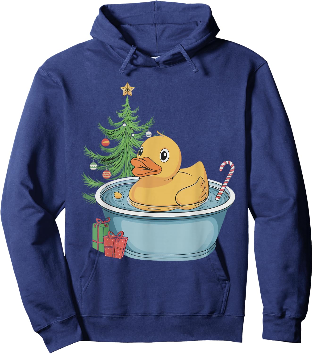 Rubber Duck Christmas Hoodie - Hoodie | Navy