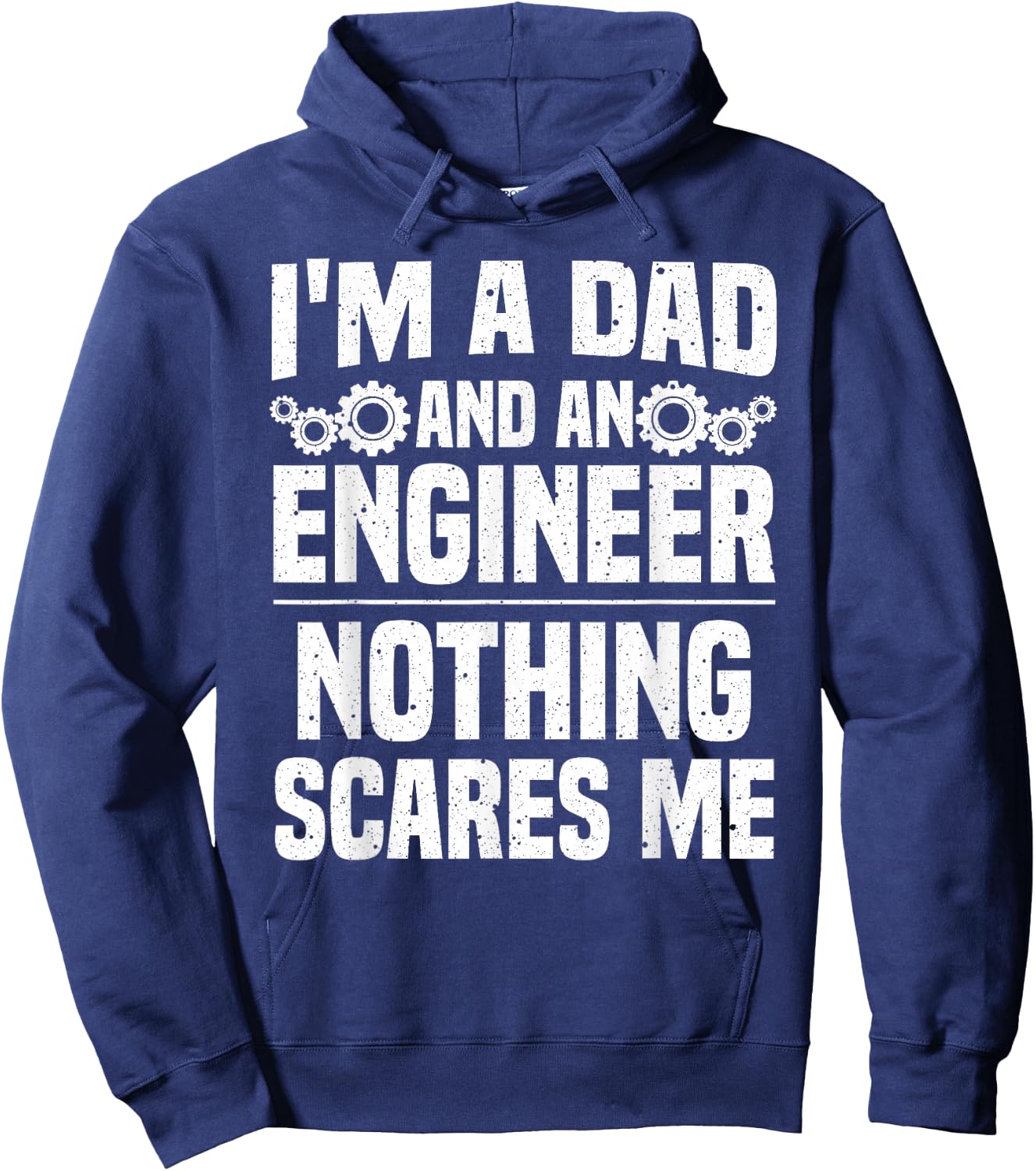Funny Engineer Dad Art Father Day Engineering Lovers Hoodie - Hoodie | Navy