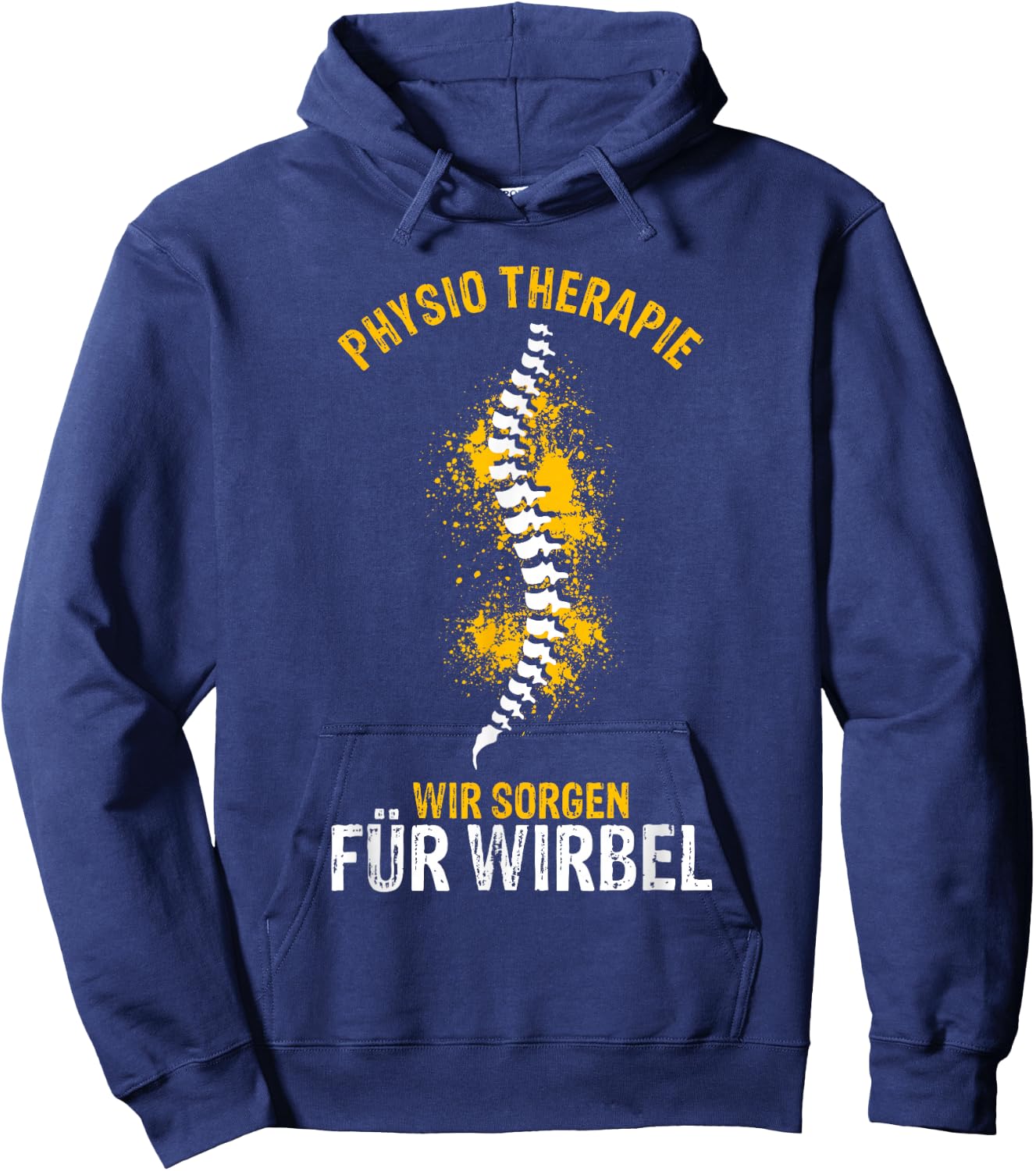 Physiotherapeut Physio Spruch Therapeut Geschenk Masseur Hoodie - Hoodie | Navy