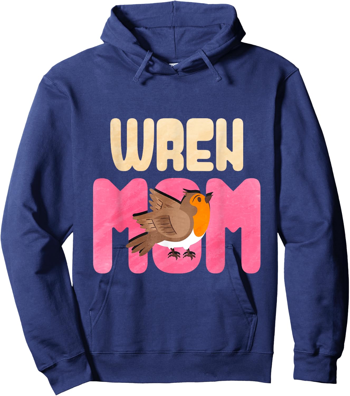 Wren Mom Hoodie - Hoodie | Navy