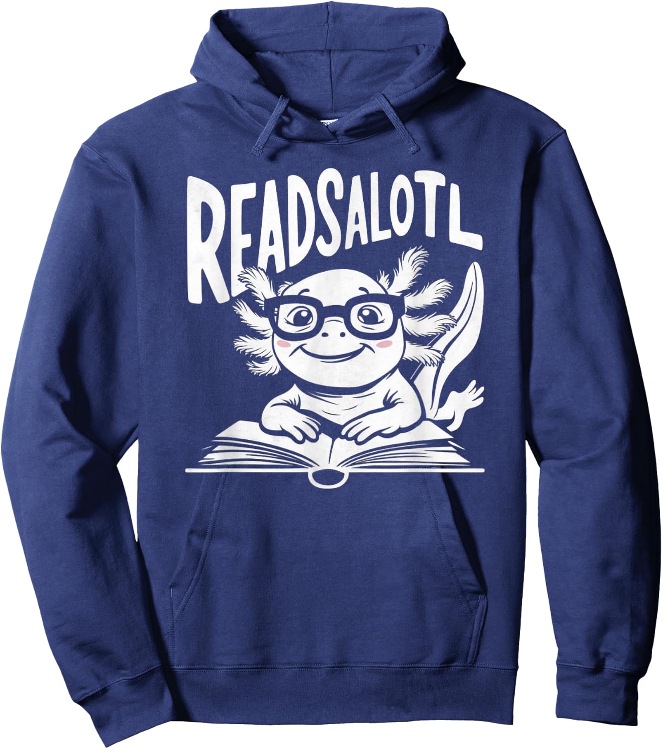 Reads Alotl Hoodie - Hoodie | Navy