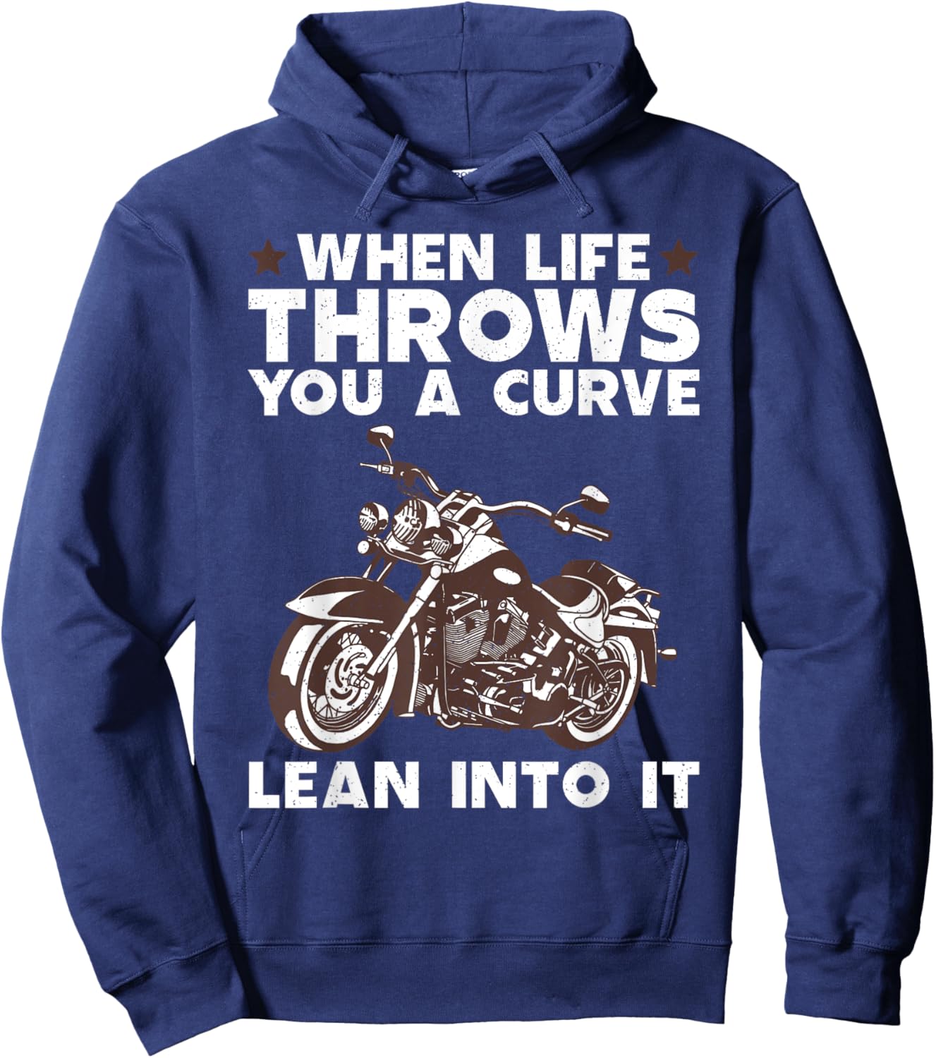 Cool Motorcycle Design Women Motor Cycle Rider Biker Hoodie - Hoodie | Navy