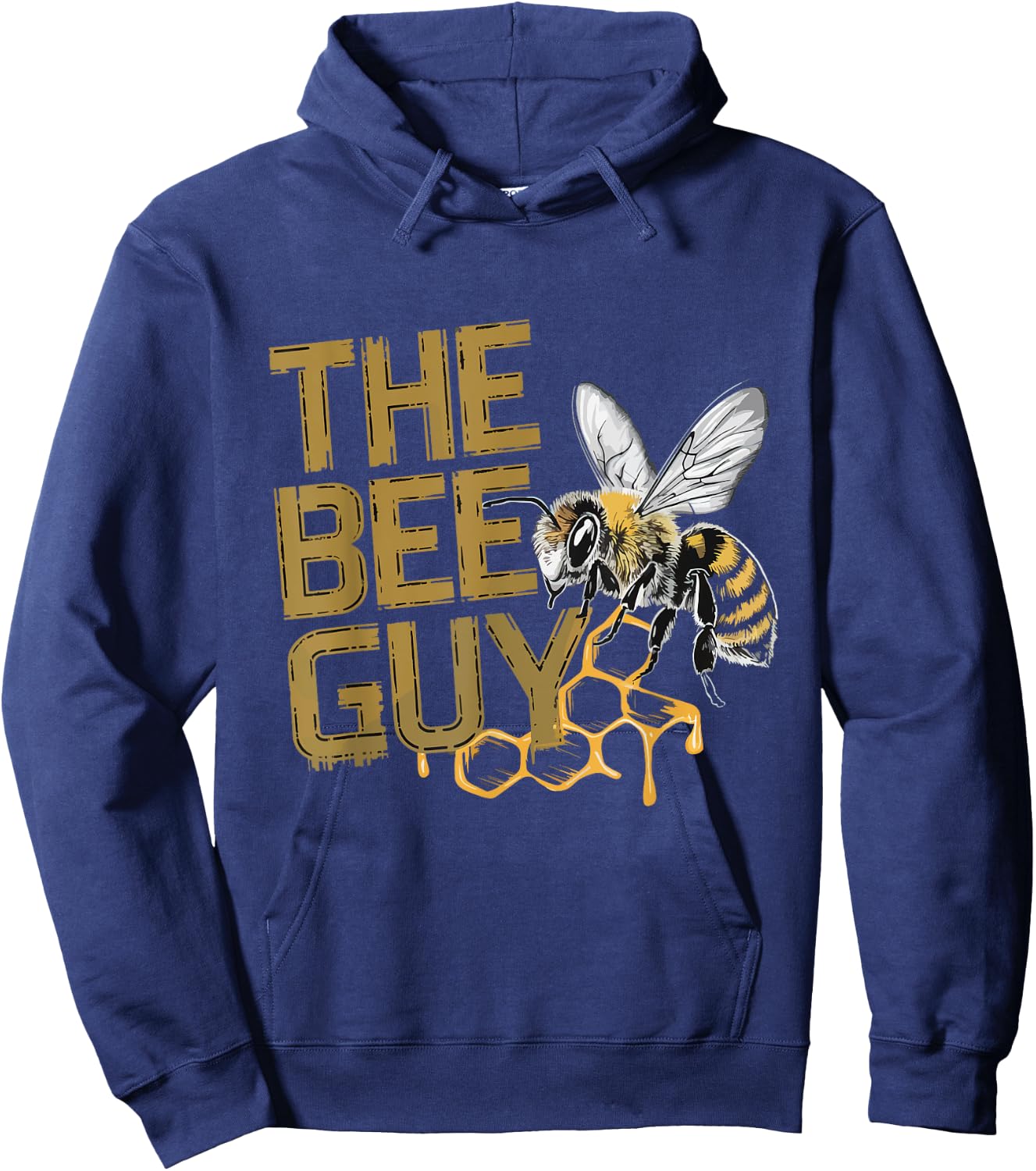 The Bee Guy Funny Beekeeper Beekeeping Hive Honey Bees Hoodie - Hoodie | Navy
