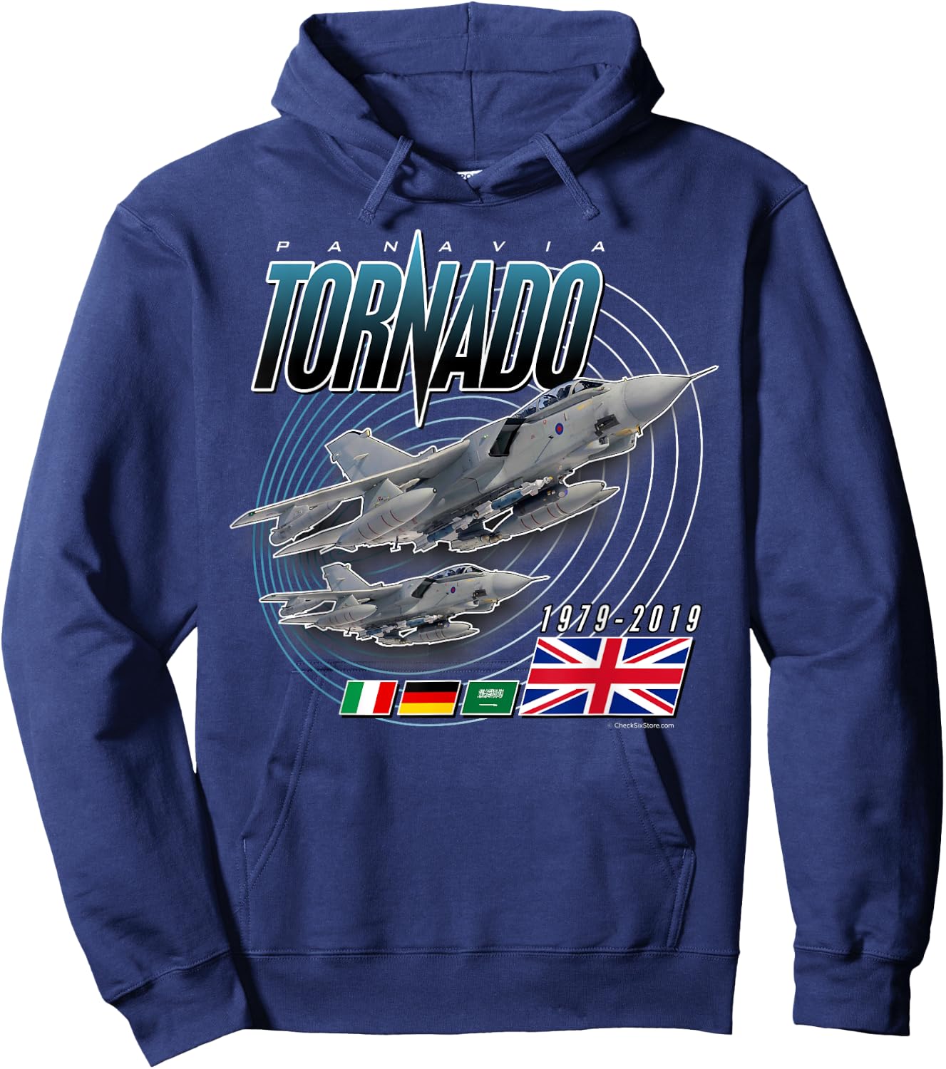 Panavia Tornado Jet 1979 - 2019 Hoodie - Hoodie | Navy