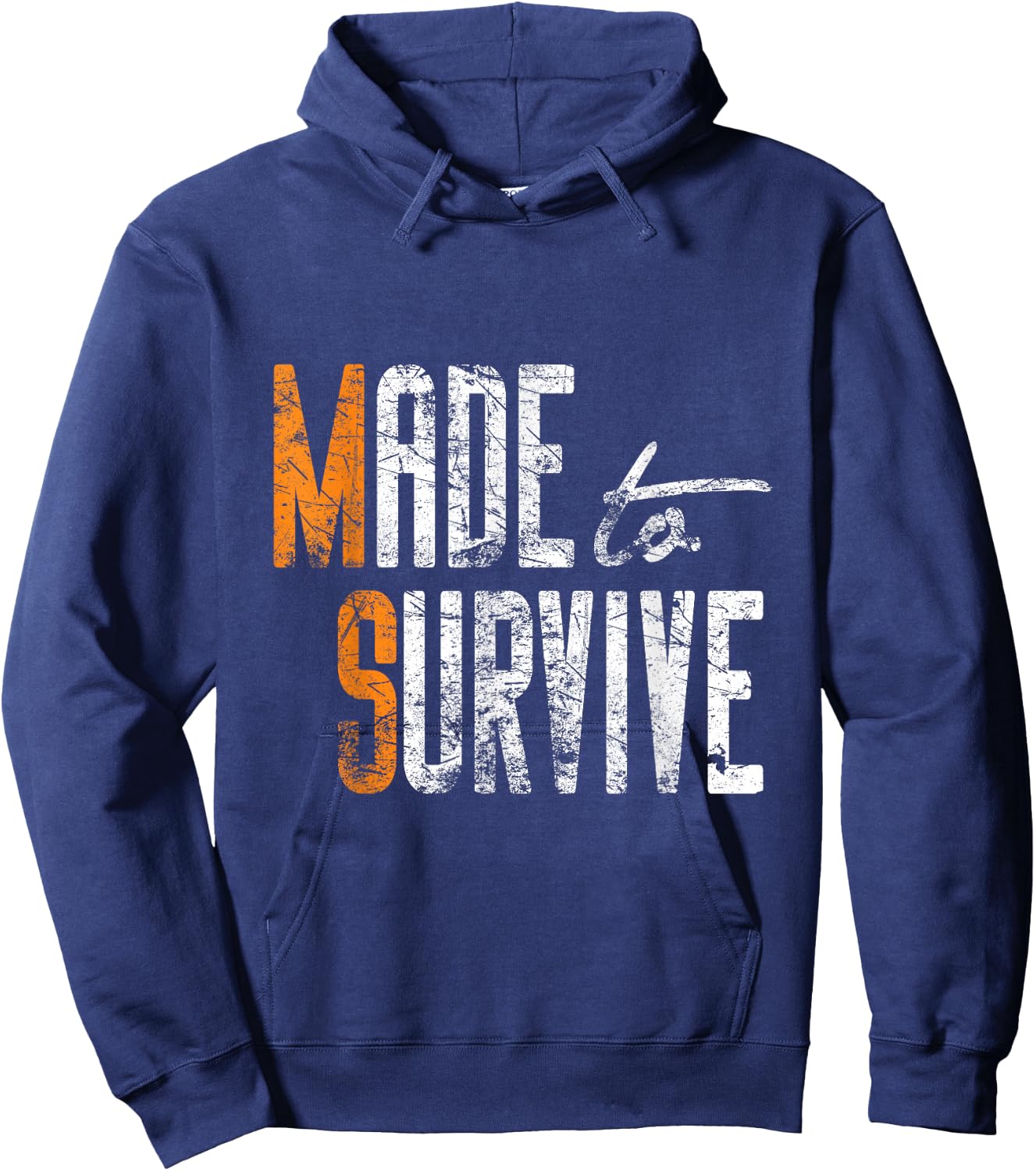 Made To Survive - Multiple Sclerosis - MS Hoodie - Hoodie | Navy