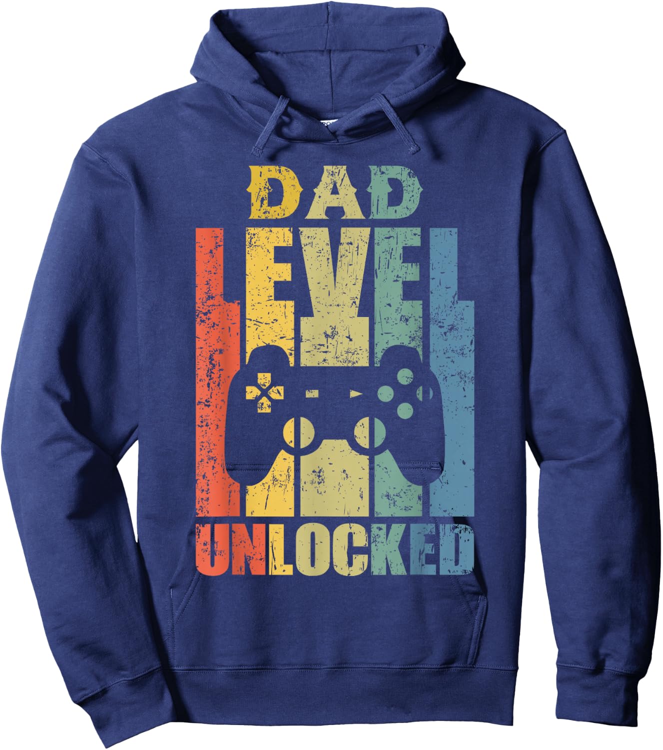 Pregnancy Announcement Dad Level Unlocked Soon to Be Father Hoodie - Hoodie | Navy