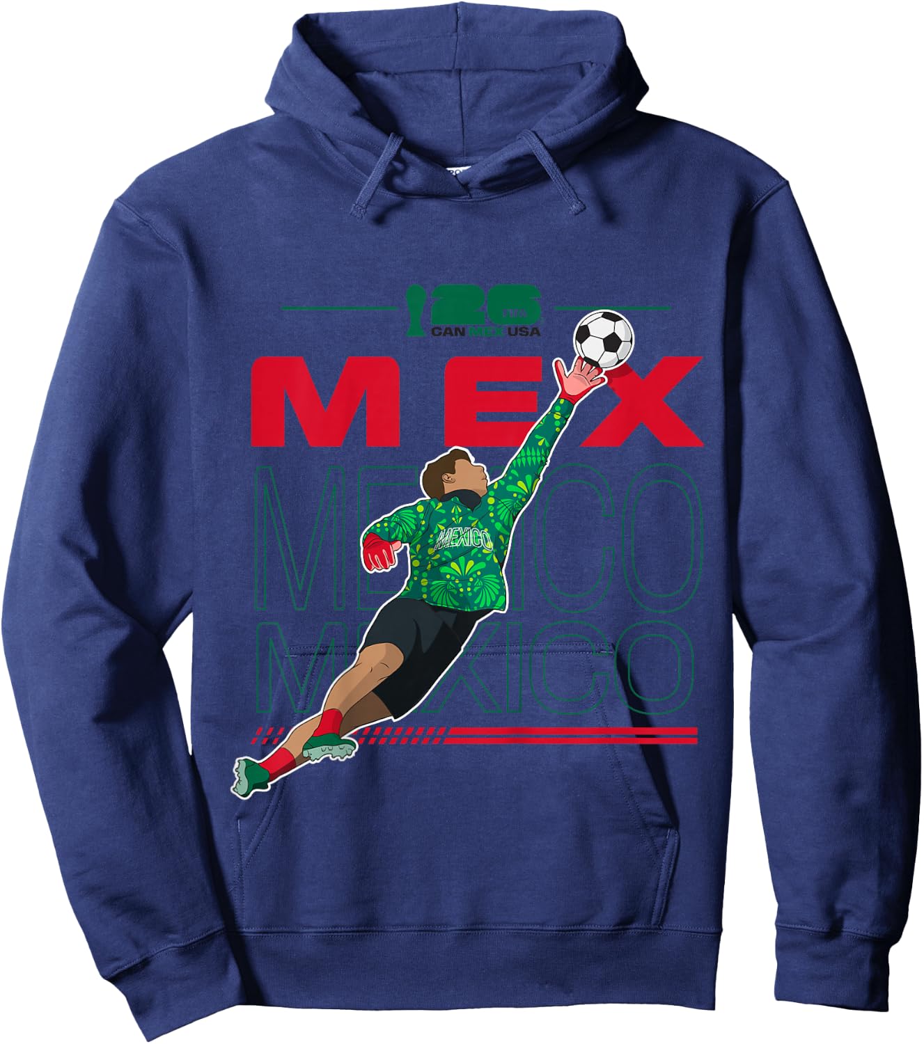 Kids FIFA WORLD CUP26 Mexico Host Country Save Hoodie - Hoodie | Navy
