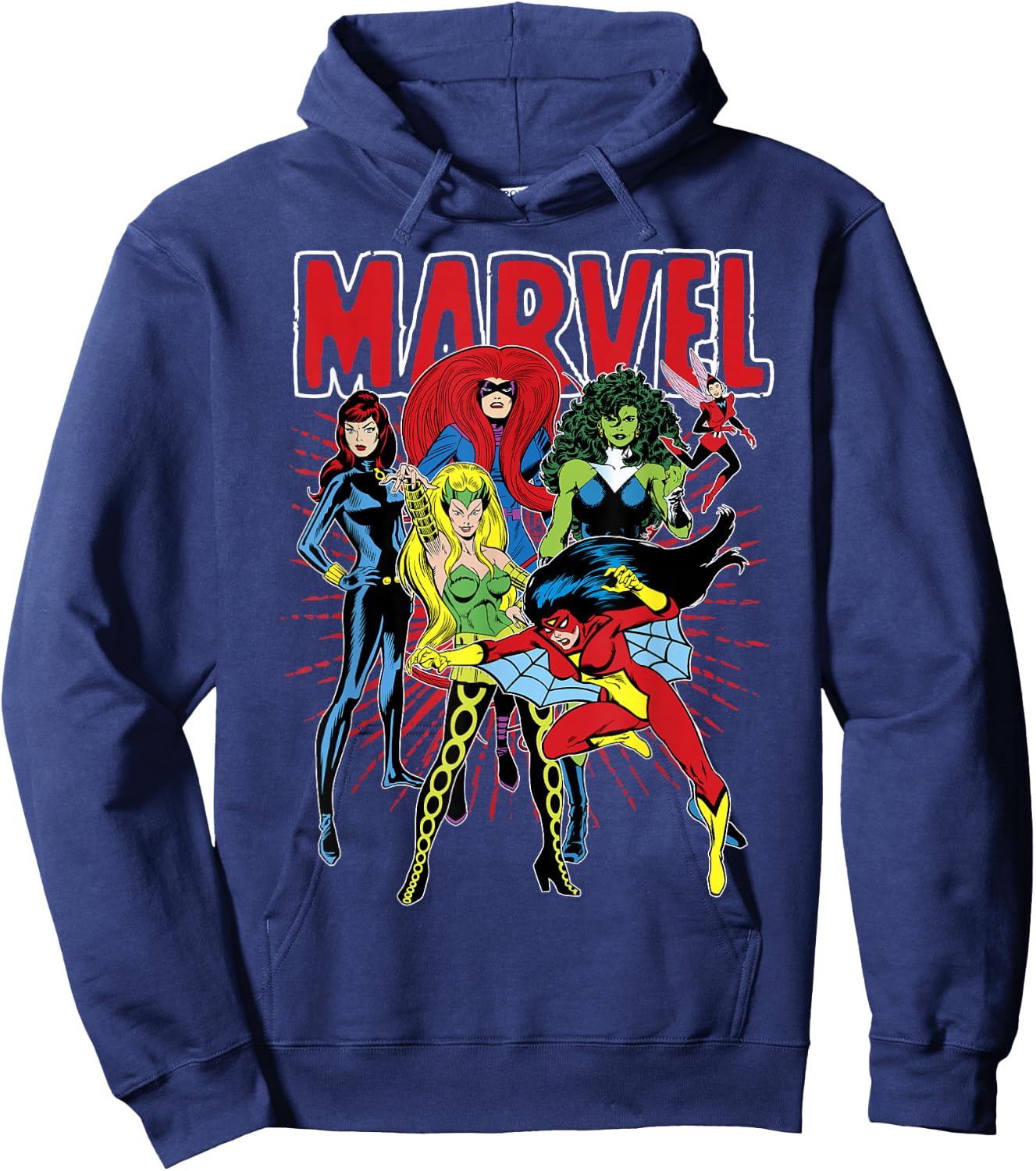 Marvel Women Group Shot Hoodie - Hoodie | Navy