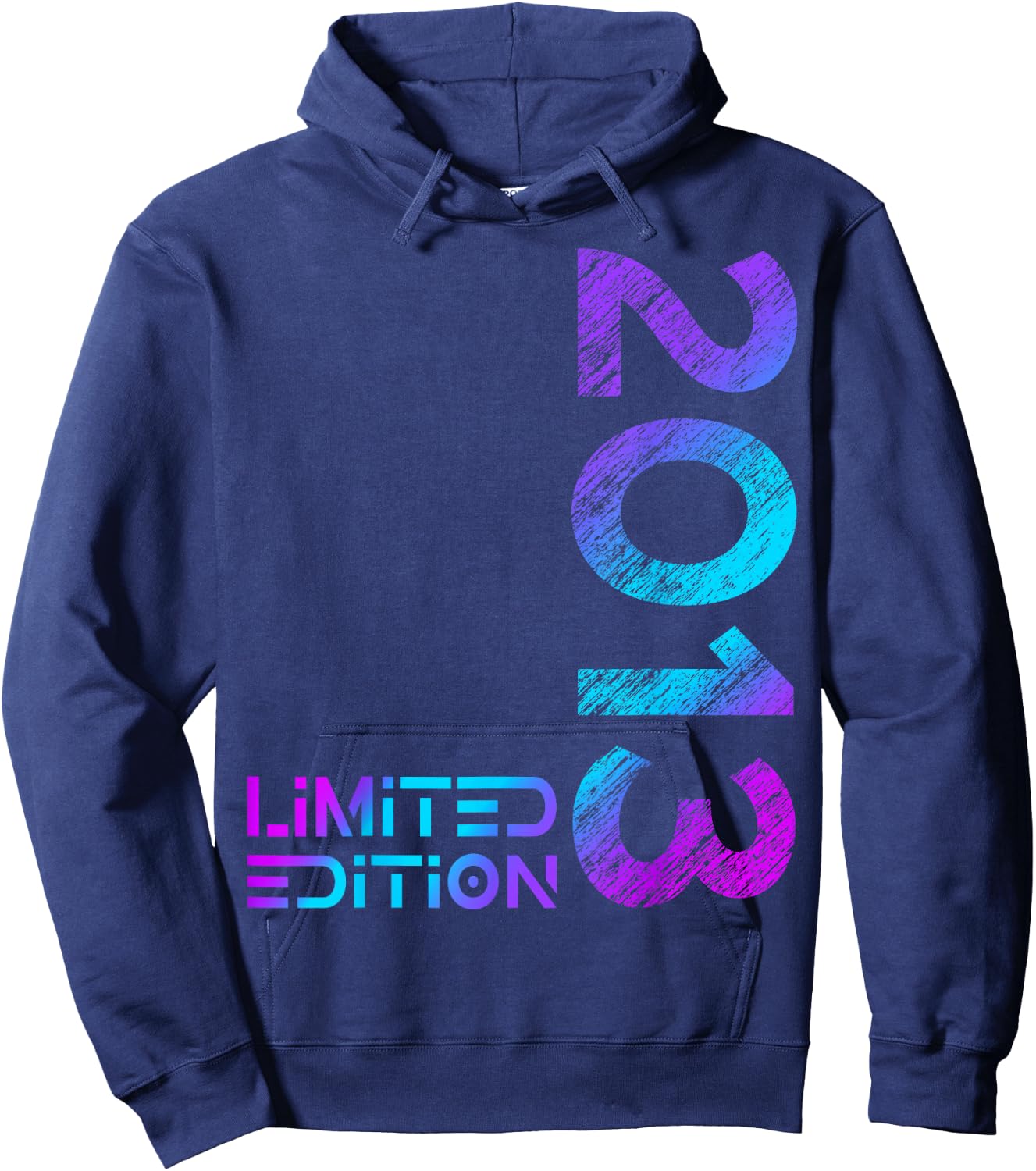 11th Birthday Limited Edition Vintage 2013 Boy Girl , black Hoodie - Hoodie | Navy