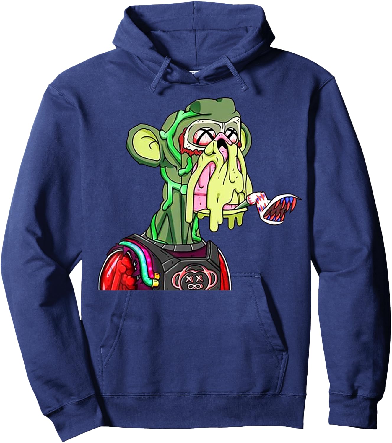 Mutant Monkey NFT Hoodie - Hoodie | Navy
