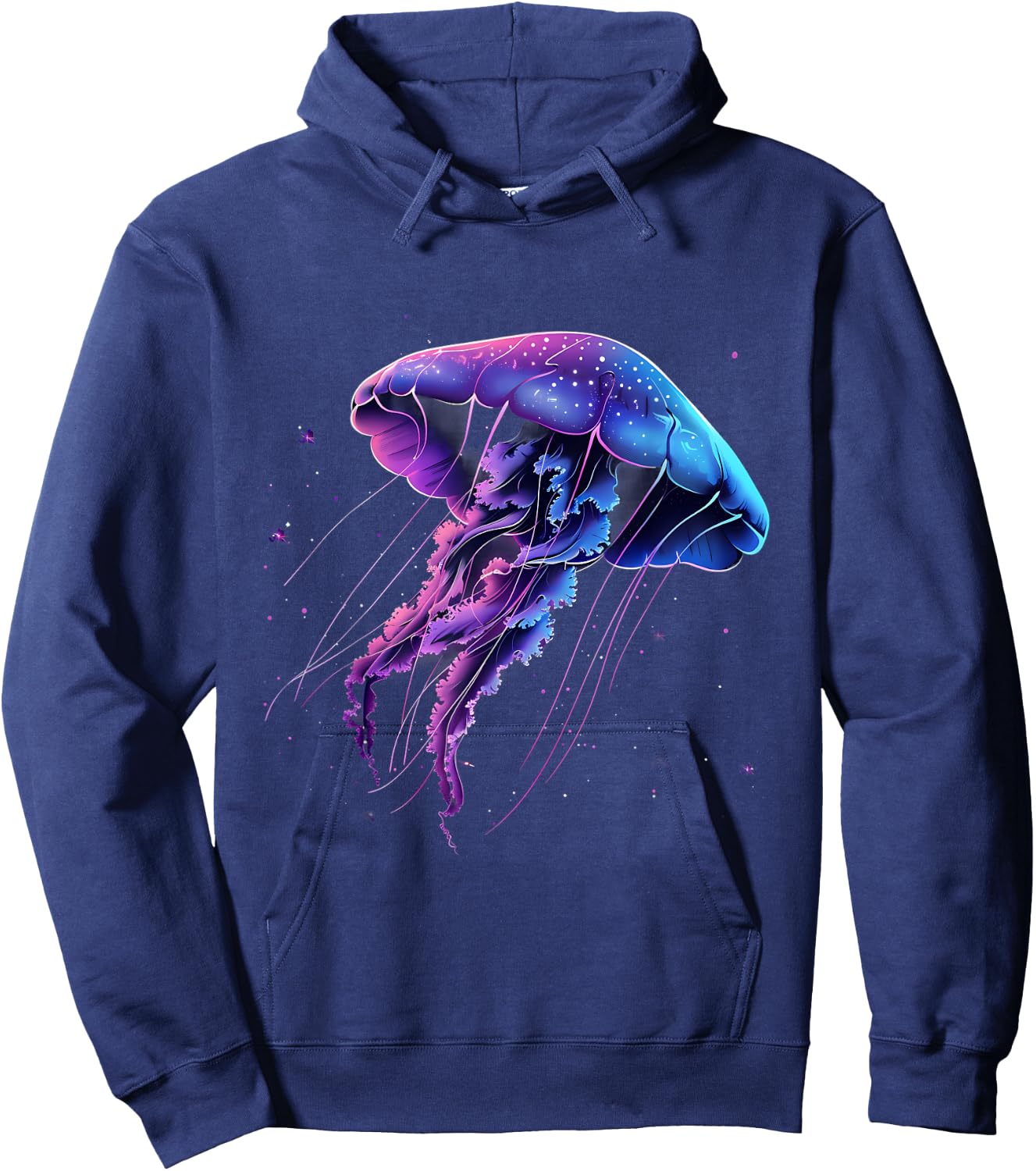 Jellyfish Sea Ocean Jellyfish Ocean Sea Animal Lover Artwork Hoodie - Hoodie | Navy