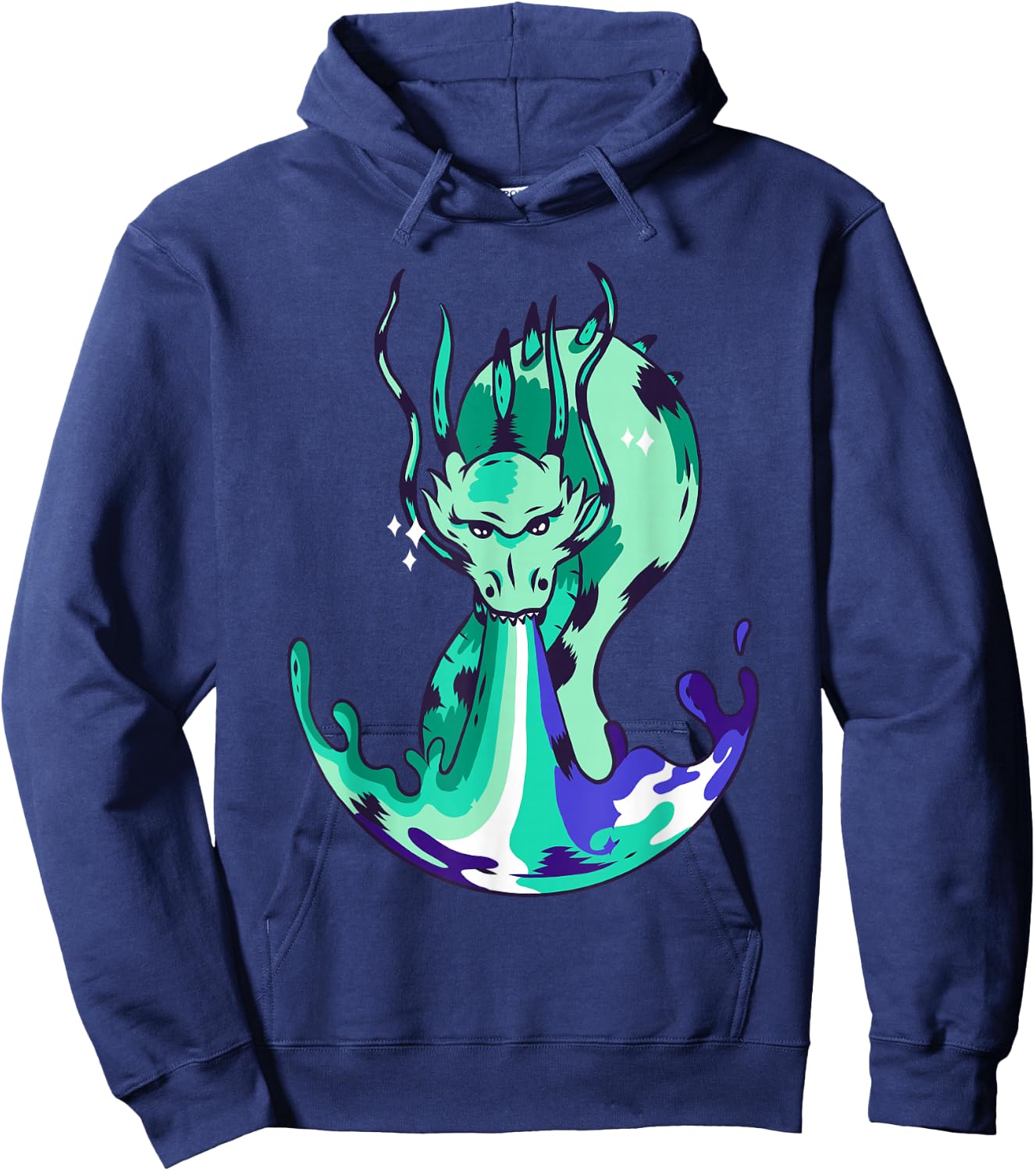Dragon MLM Pride Gay Male Flag LGBT MLM Flag MLM Hoodie - Hoodie | Navy