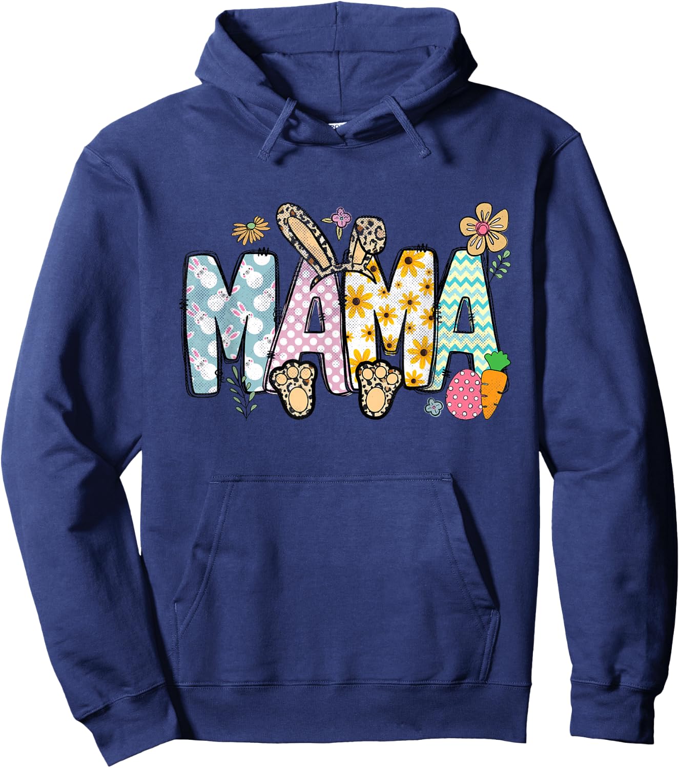 Easter Mum Funny Easter Hoodie - Hoodie | Navy