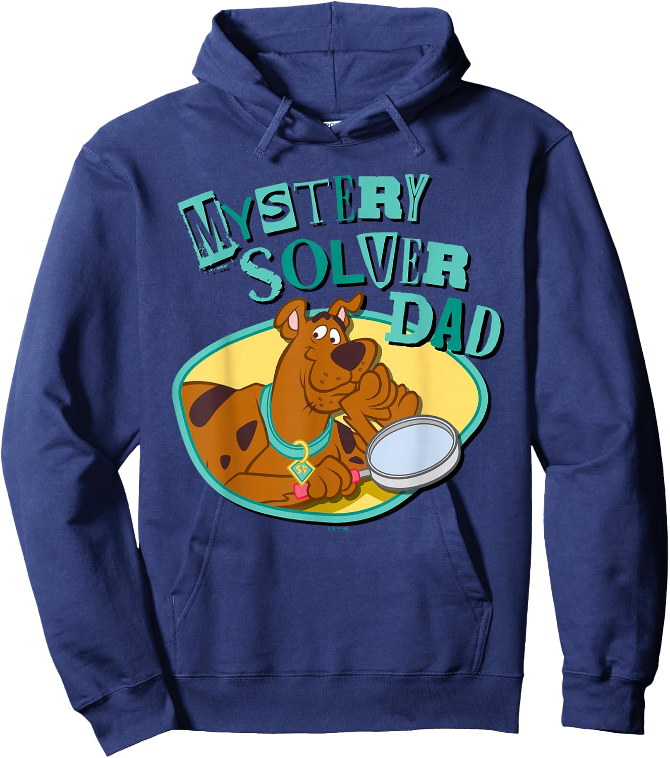 Scooby-Doo Father's Day Mystery Solver Dad Hoodie - Hoodie | Navy