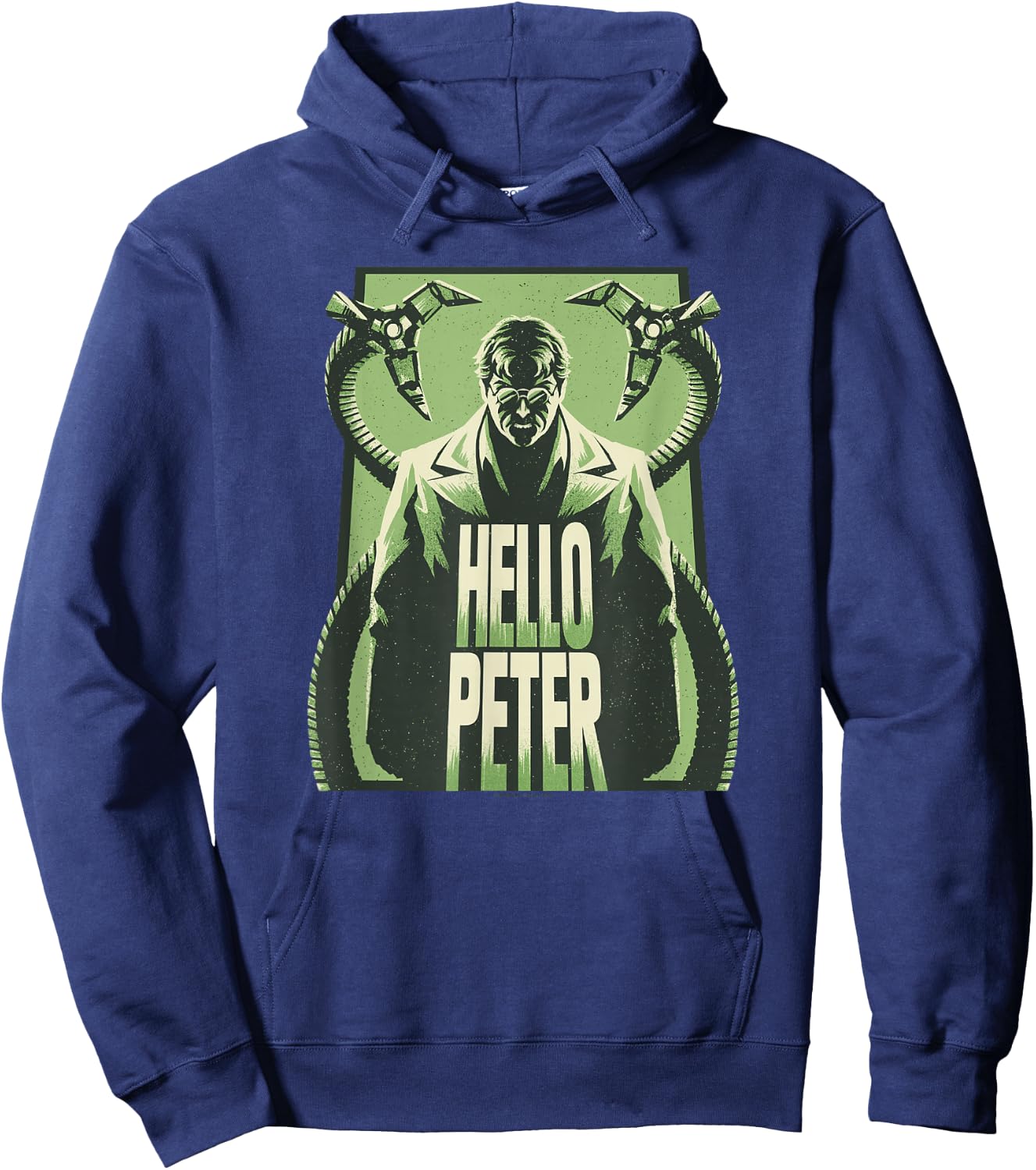 Marvel Spider-Man No Way Home Doctor Octopus Silhouette Hoodie - Hoodie | Navy