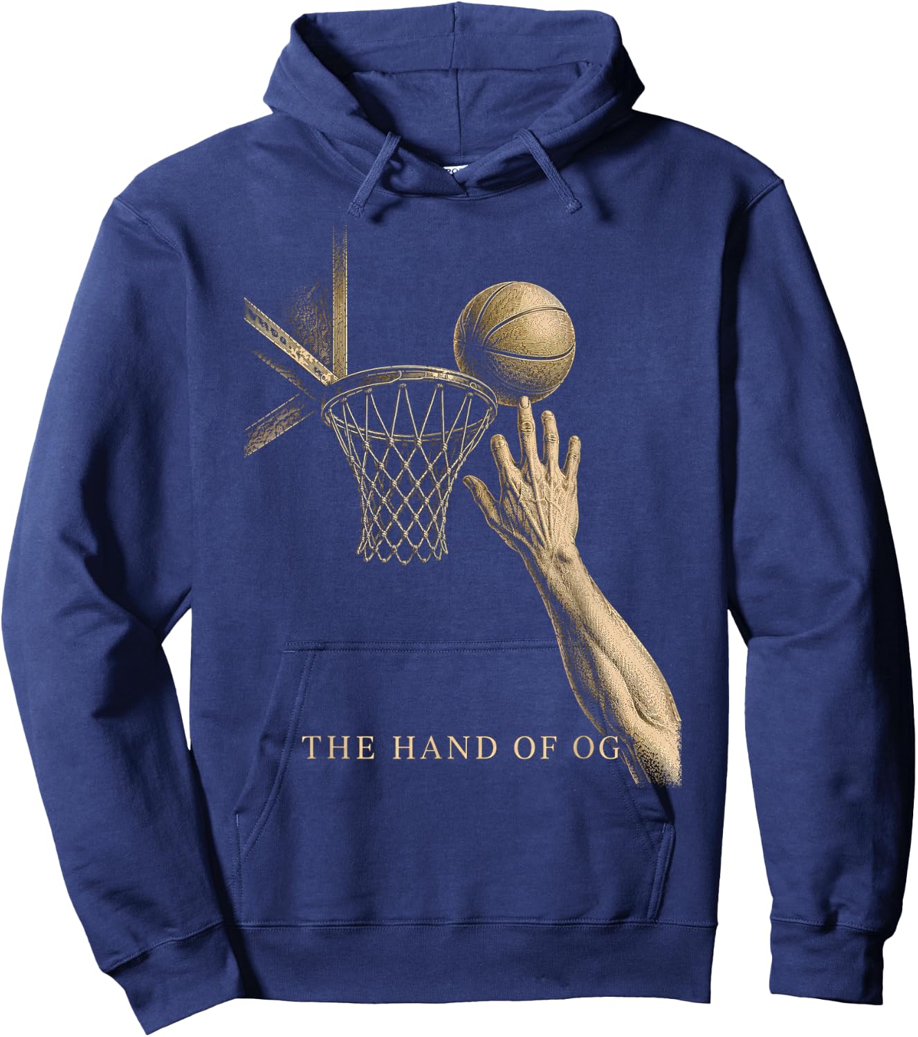 Anunoby OG | The Hand of OG Hoodie - Hoodie | Navy