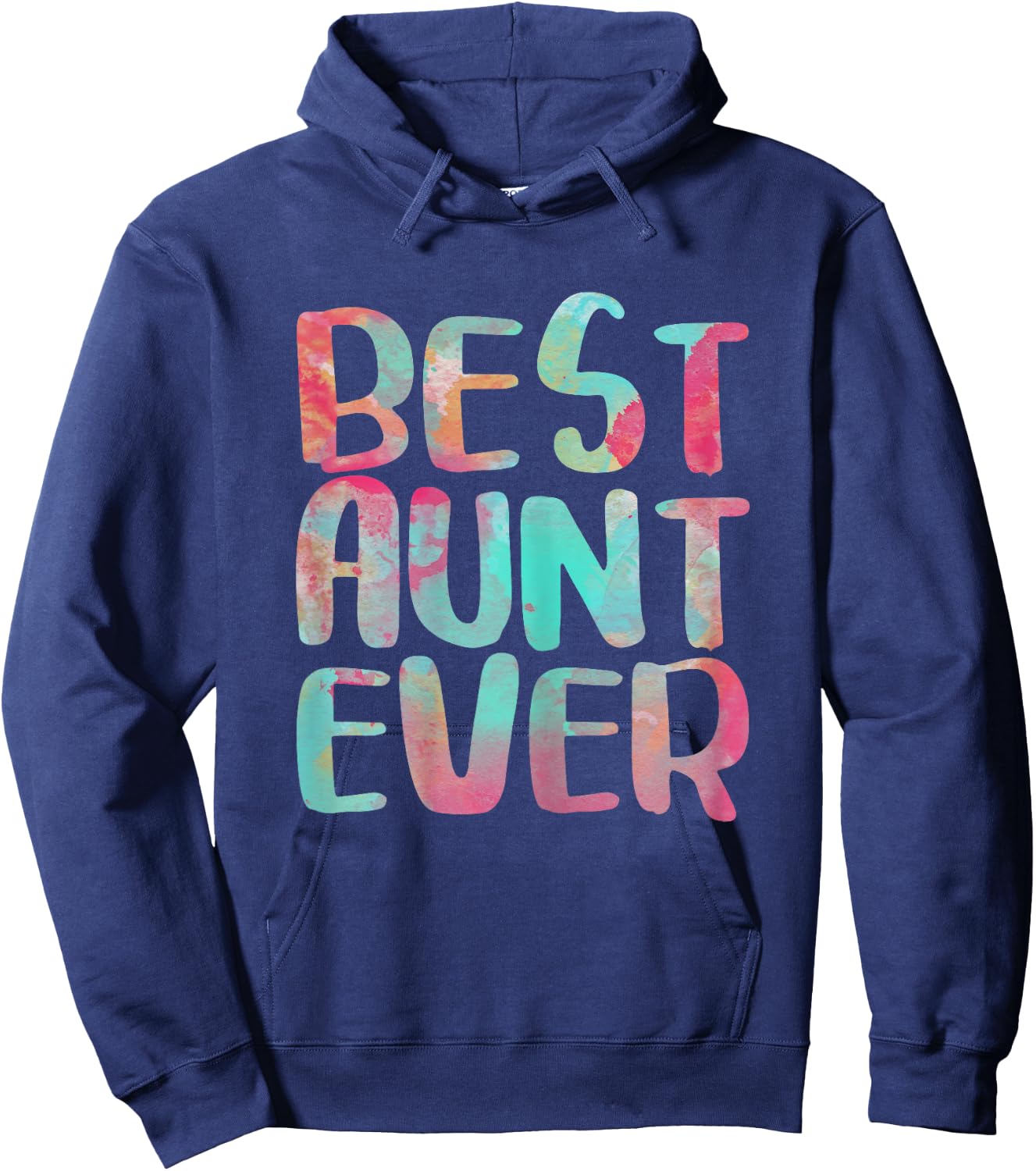 Best Aunt Ever Shirt Women Auntie Mothers Day Hoodie - Hoodie | Navy