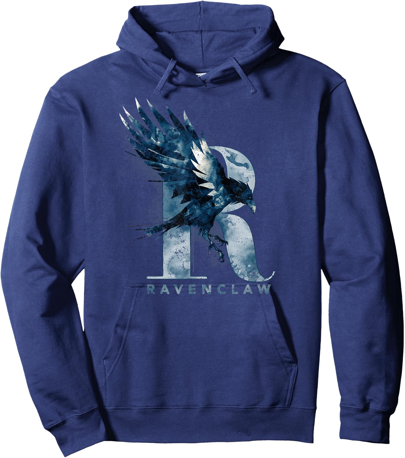 Harry Potter Ravenclaw Watercolour R Hoodie - Hoodie | Navy