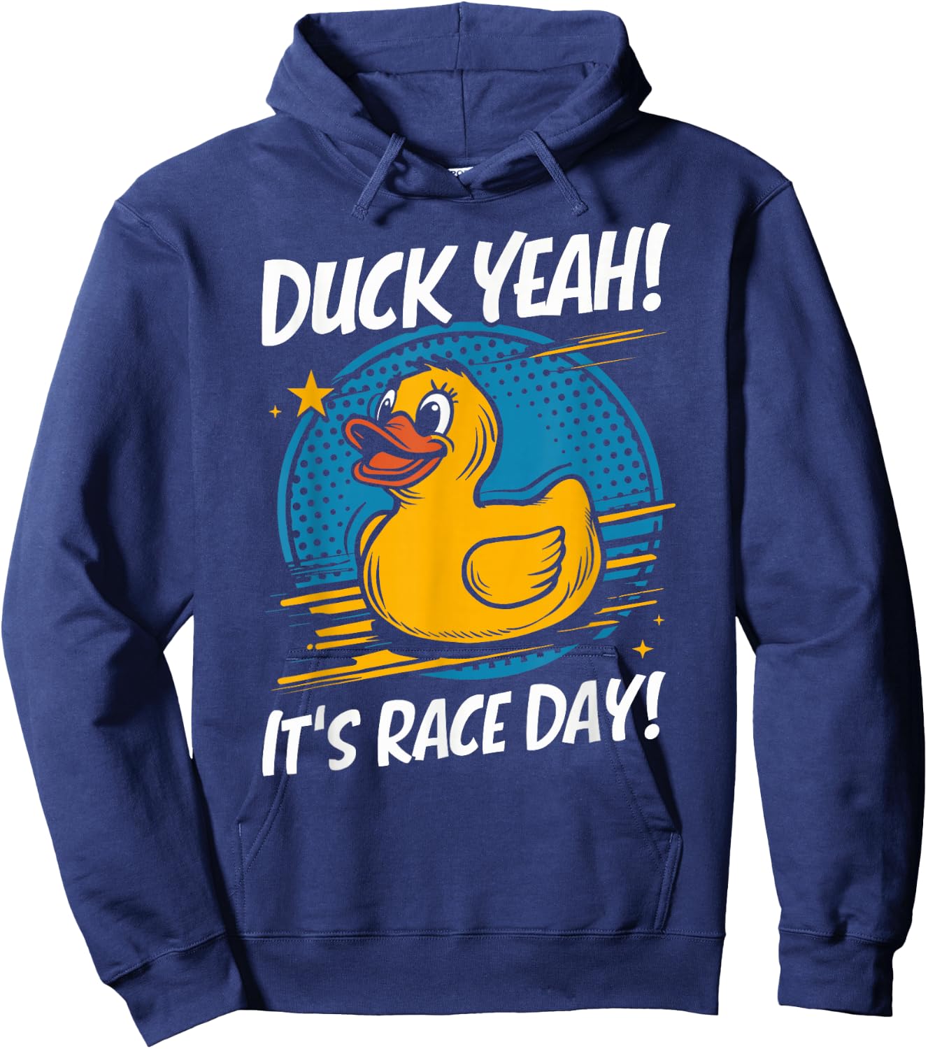Rubber Duck Racing Team Family Competition Race Hoodie - Hoodie | Navy