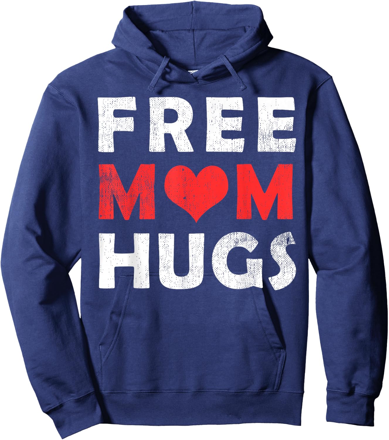 Free Mom Hugs Shirt, Free Mom Hugs Heart Hoodie - Hoodie | Navy