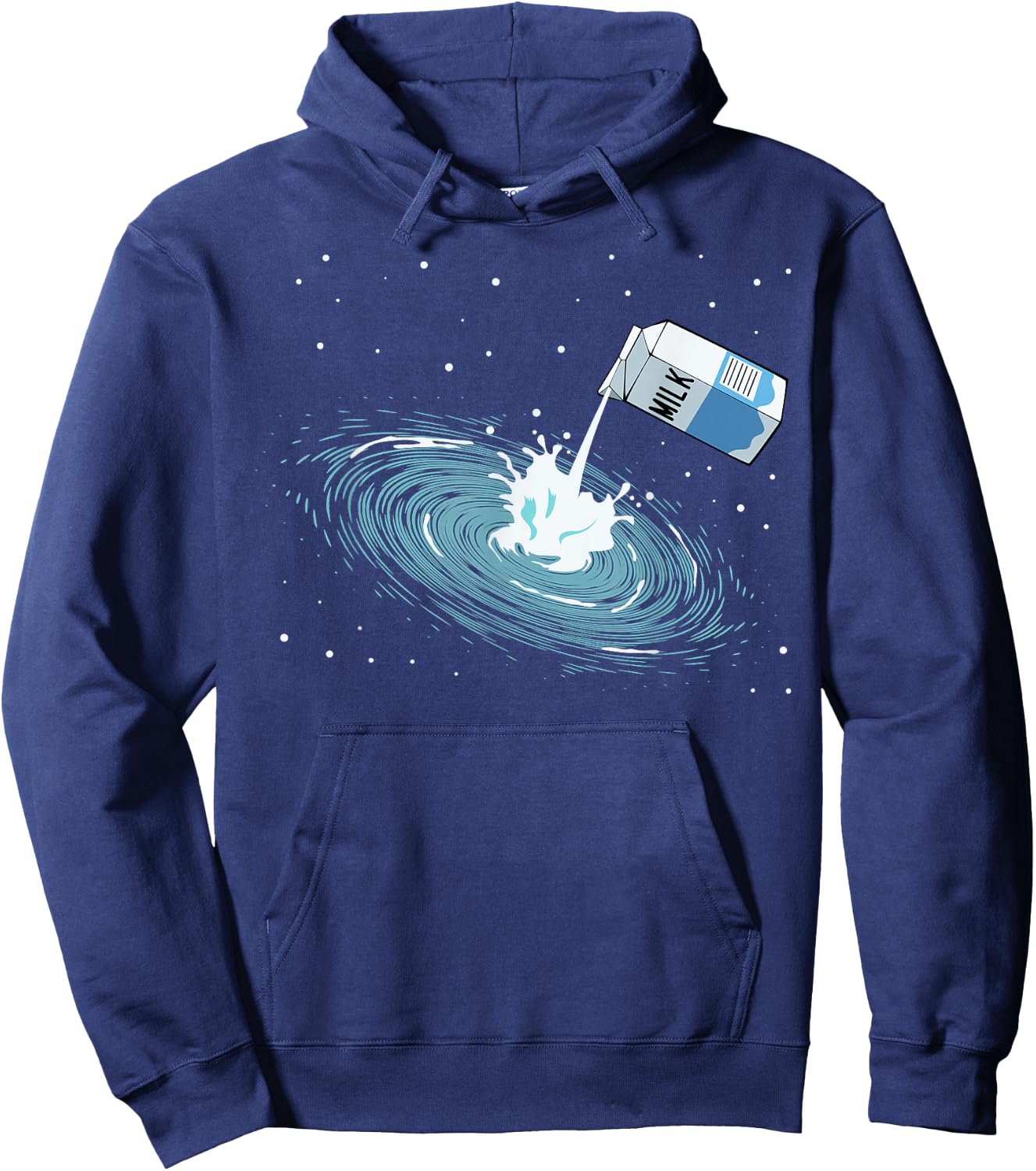 Space Milky Way Galaxy Solar System Astronomy Pun , black Hoodie - Hoodie | Navy