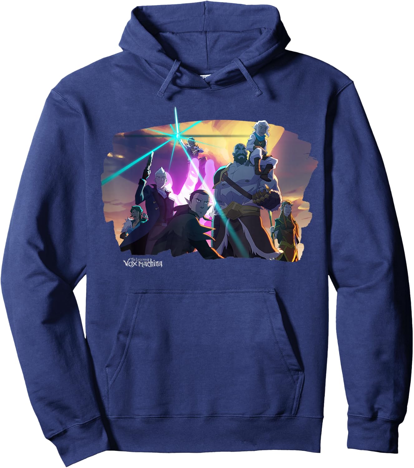 The Legend of Vox Machina – Character Pose , Black, S Hoodie - Hoodie | Navy