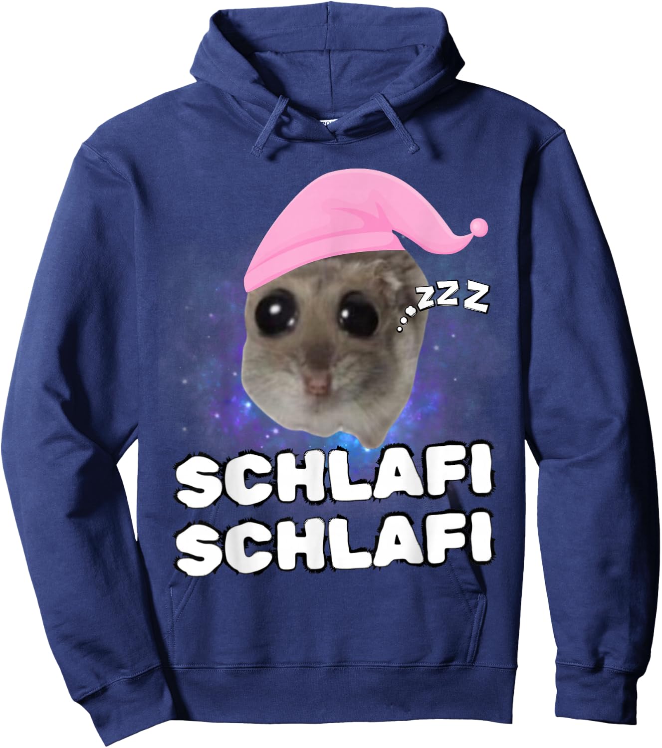 Sad Hamster - Schlafi Schlafi Hoodie - Hoodie | Navy