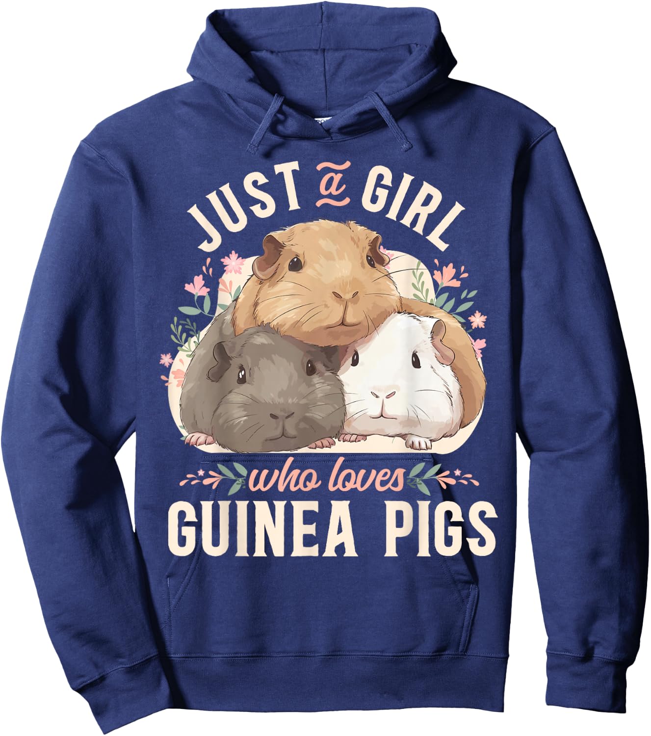 Guinea Pig Just A Girl Who Loves Guinea Pigs Hoodie - Hoodie | Navy
