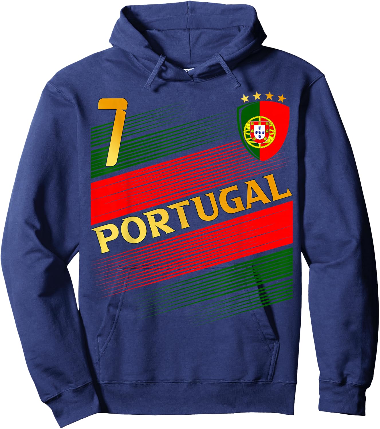 Funny Sarcastic Gifts Store Portugal Flag Portugese Pride Lovers Hoodie - Hoodie | Navy