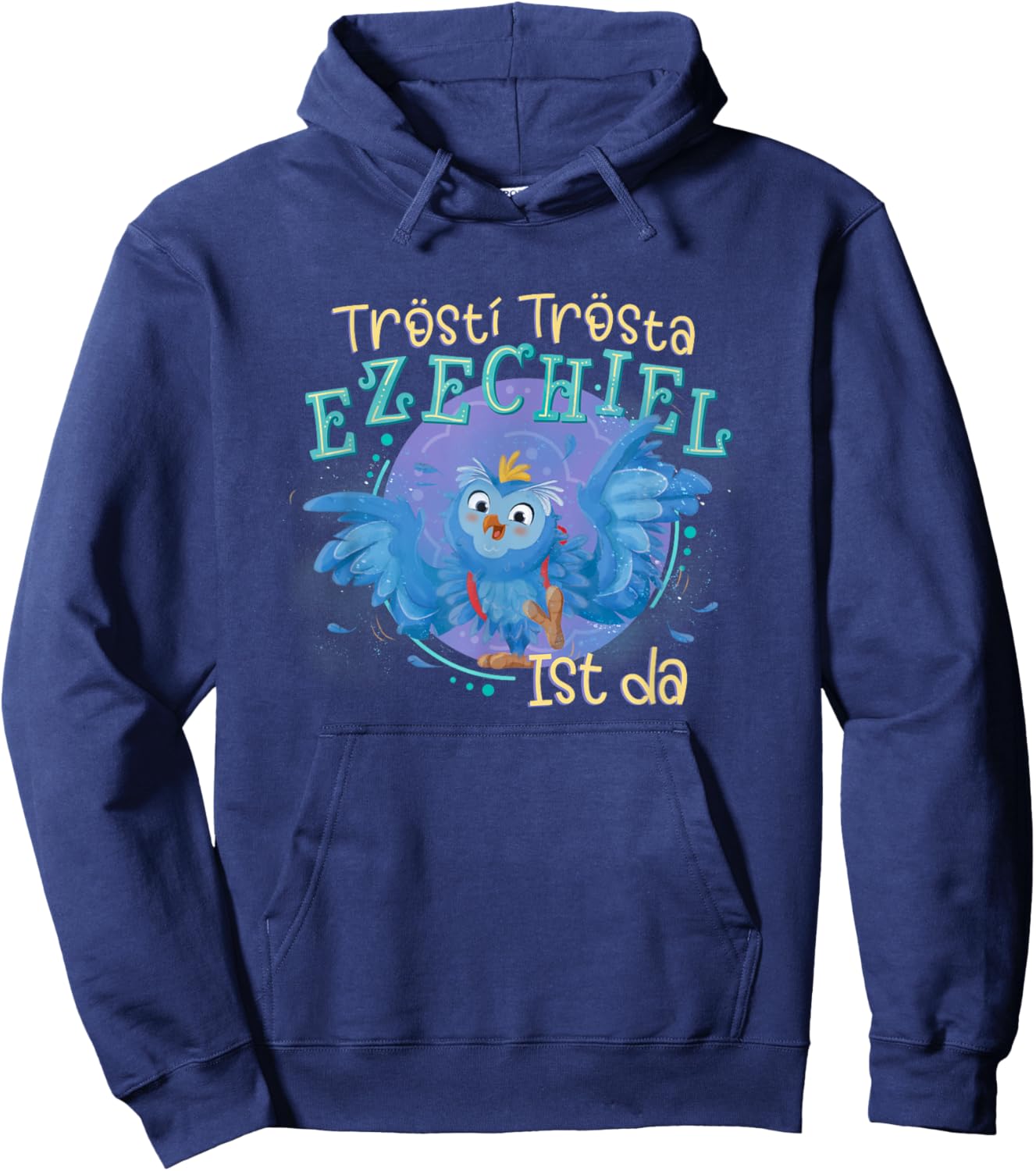 Elea Eluanda - Ezechiel , blue Hoodie - Hoodie | Navy