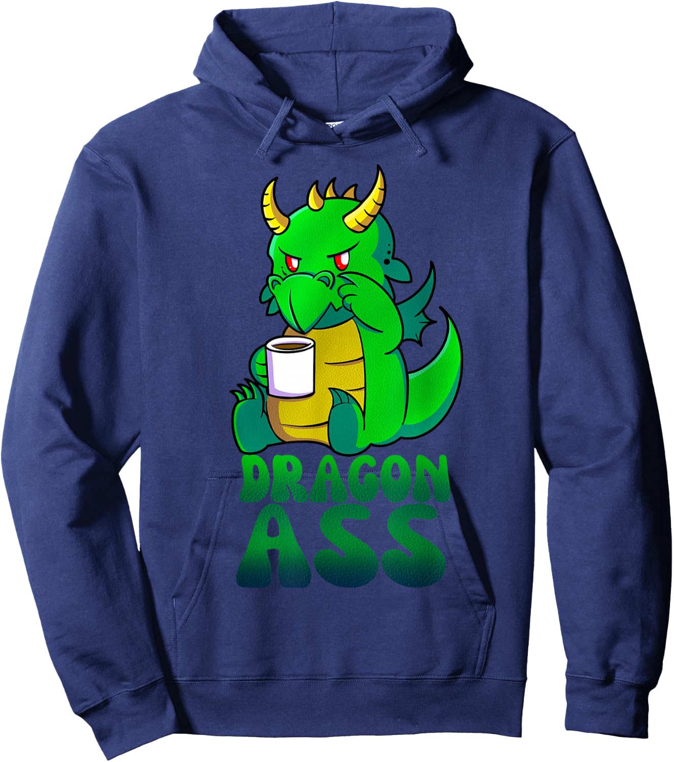 Dragon Ass Funny Fantasy - Gift RPG Gamers Hoodie - Hoodie | Navy